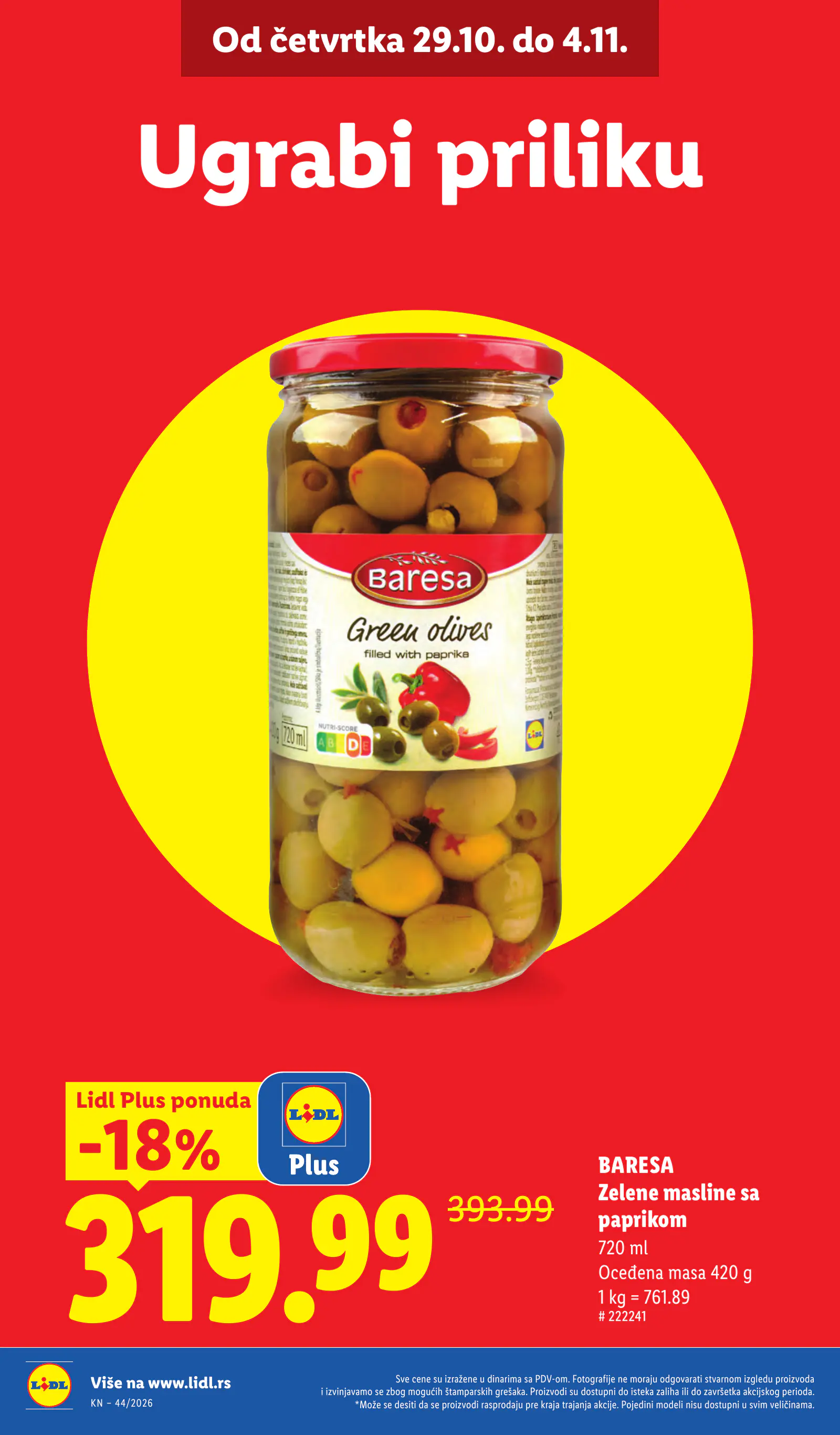 Lidl Szerbia Pogledajte naše ponude, 8. oldal (okt. 29. – nov. 4.)