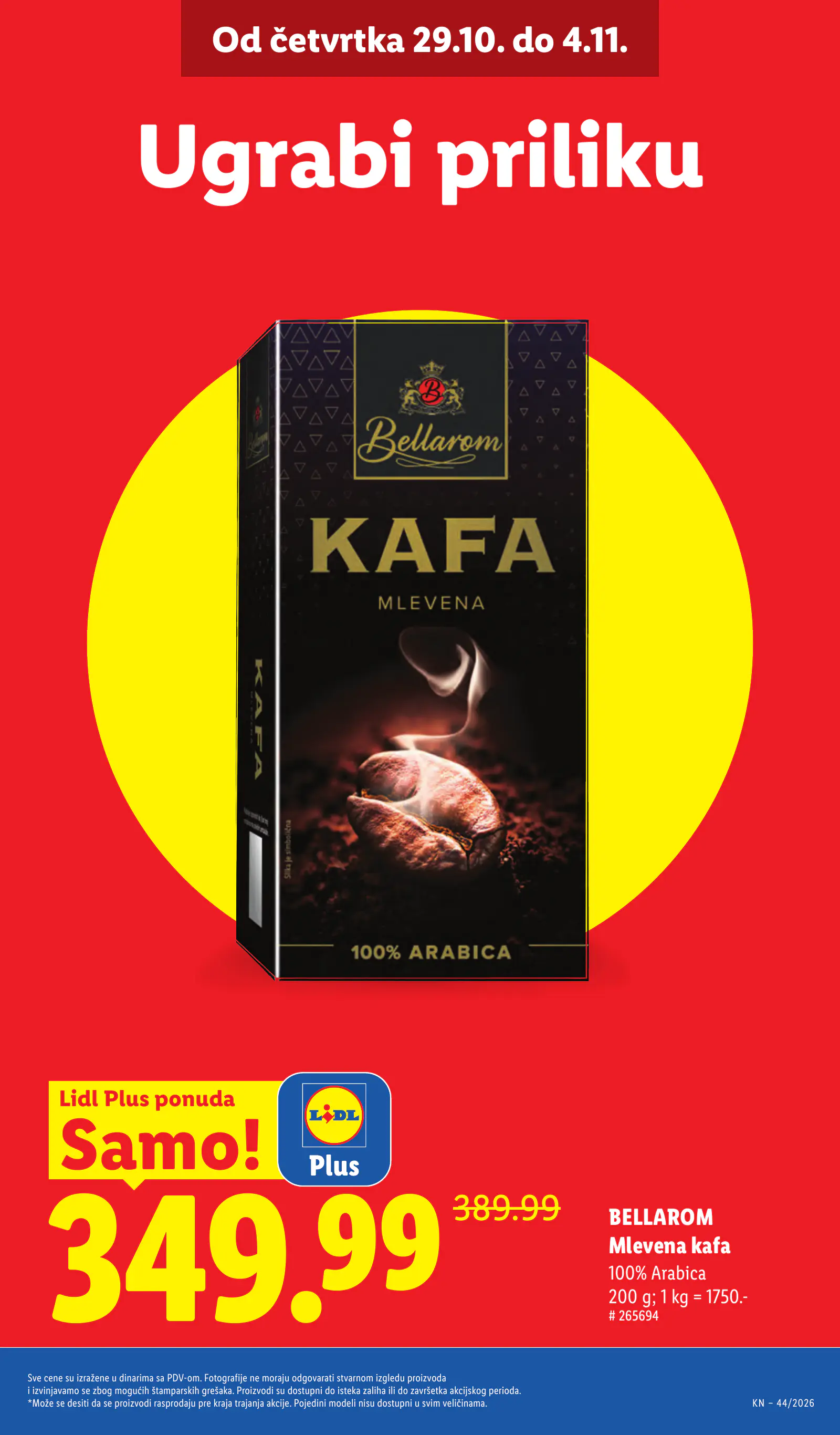 Lidl Szerbia Pogledajte naše ponude, 11. oldal (okt. 29. – nov. 4.)