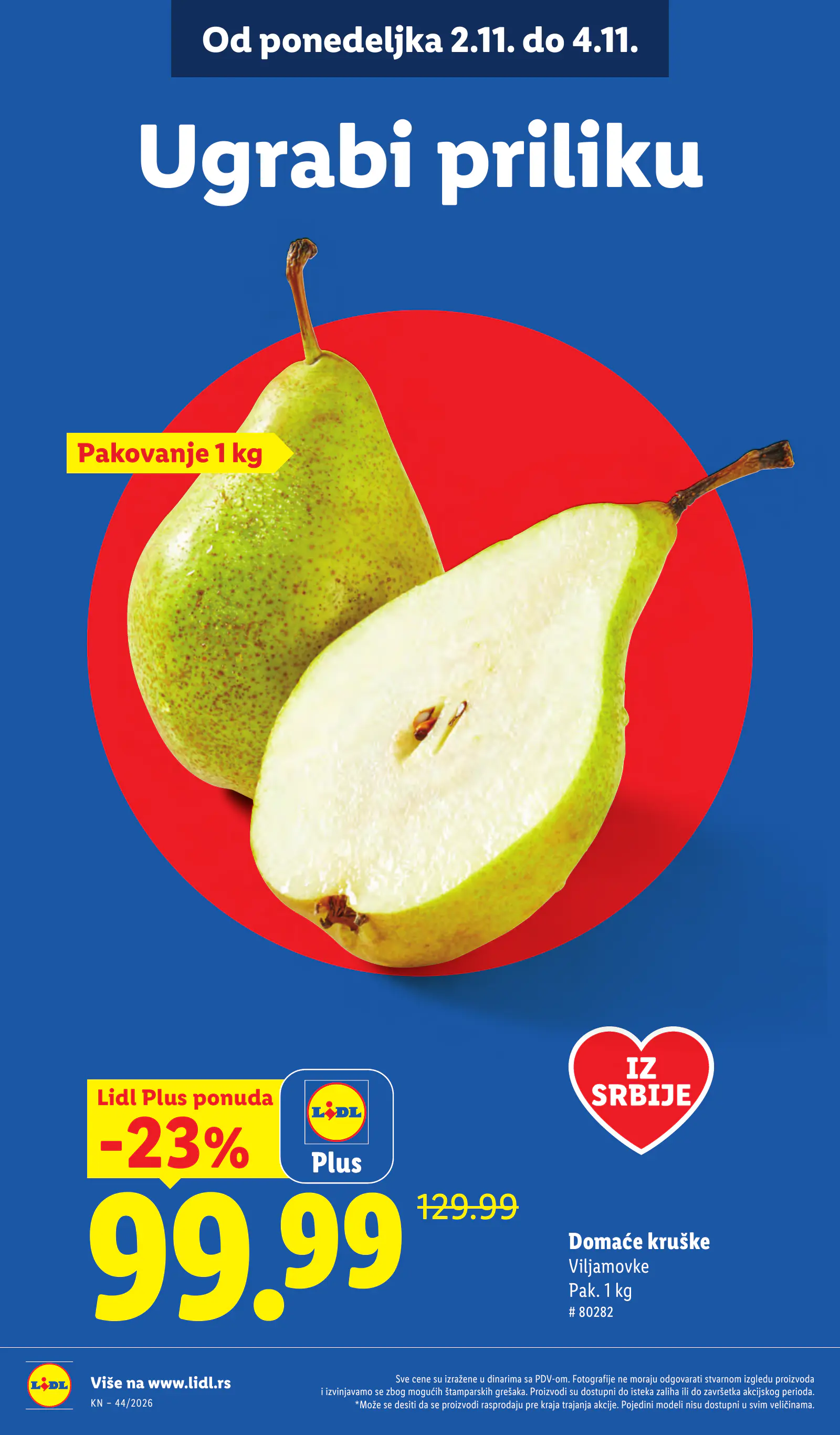 Lidl Szerbia Pogledajte naše ponude, 14. oldal (okt. 29. – nov. 4.)