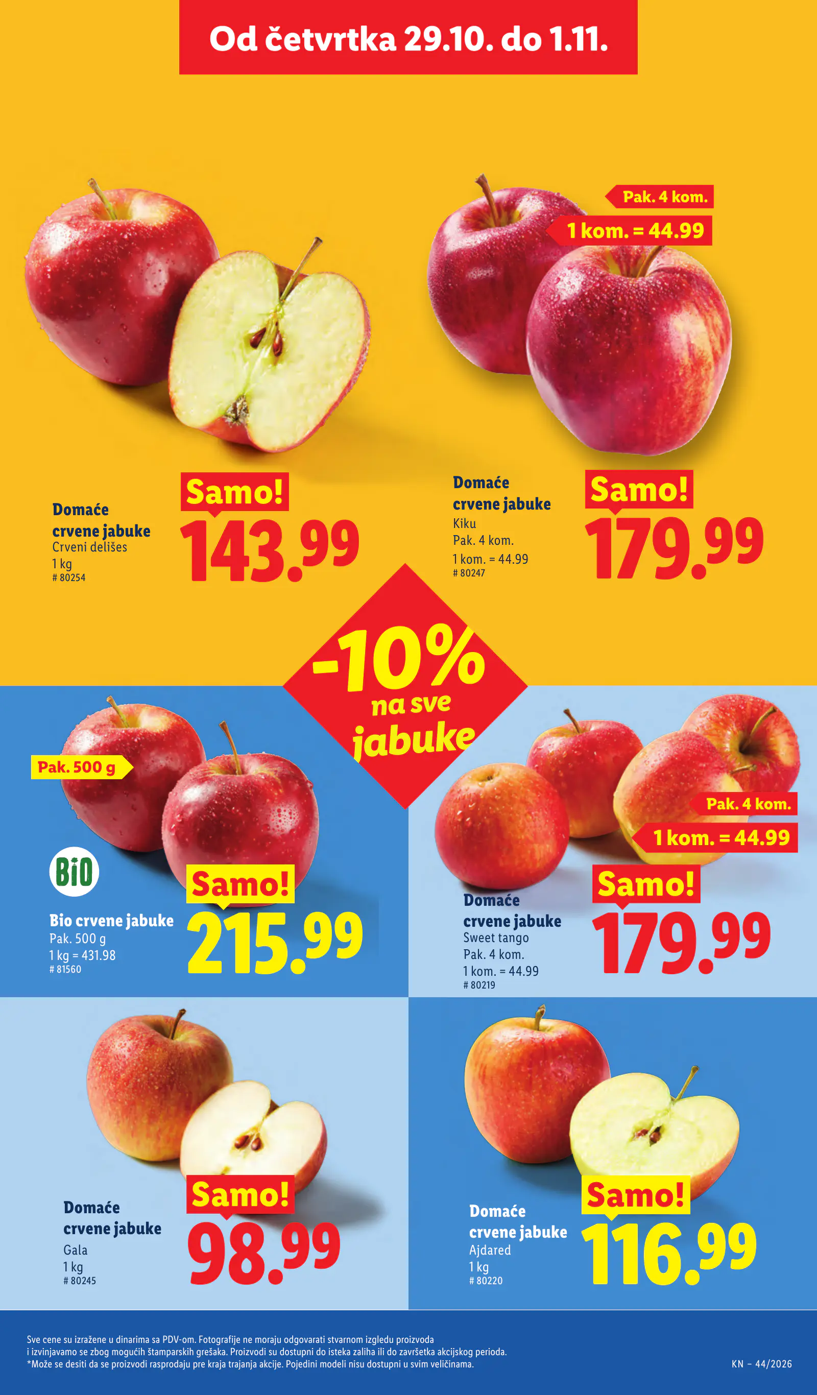 Lidl Szerbia Pogledajte naše ponude, 19. oldal (okt. 29. – nov. 4.)