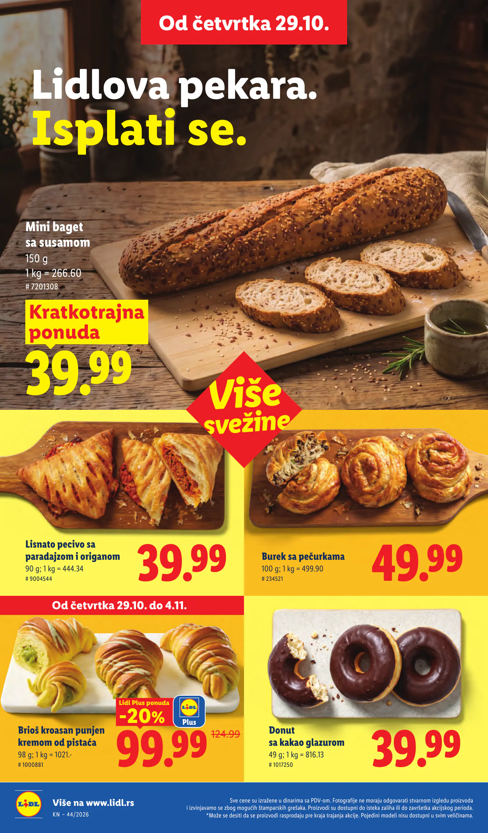 Lidl Szerbia Pogledajte naše ponude, 24. oldal (okt. 29. – nov. 4.)