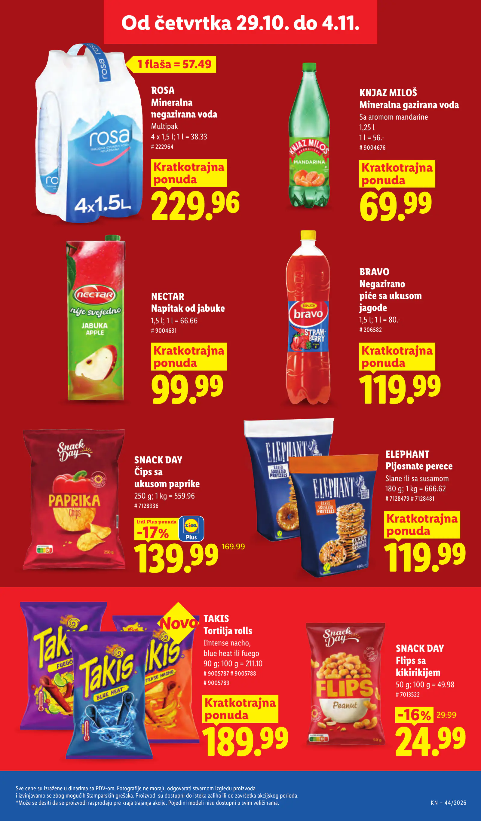 Lidl Szerbia Pogledajte naše ponude, 35. oldal (okt. 29. – nov. 4.)