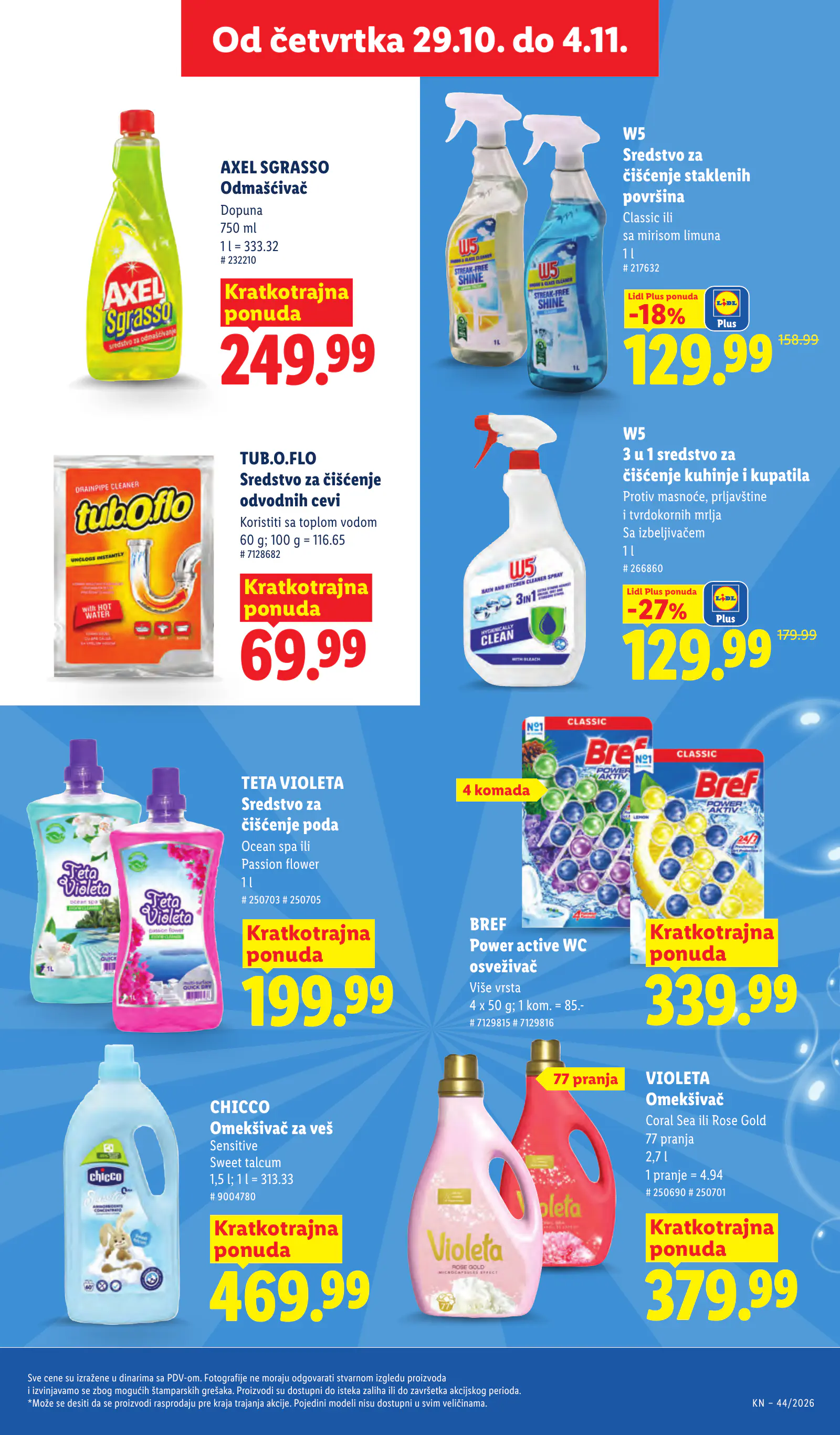Lidl Szerbia Pogledajte naše ponude, 39. oldal (okt. 29. – nov. 4.)