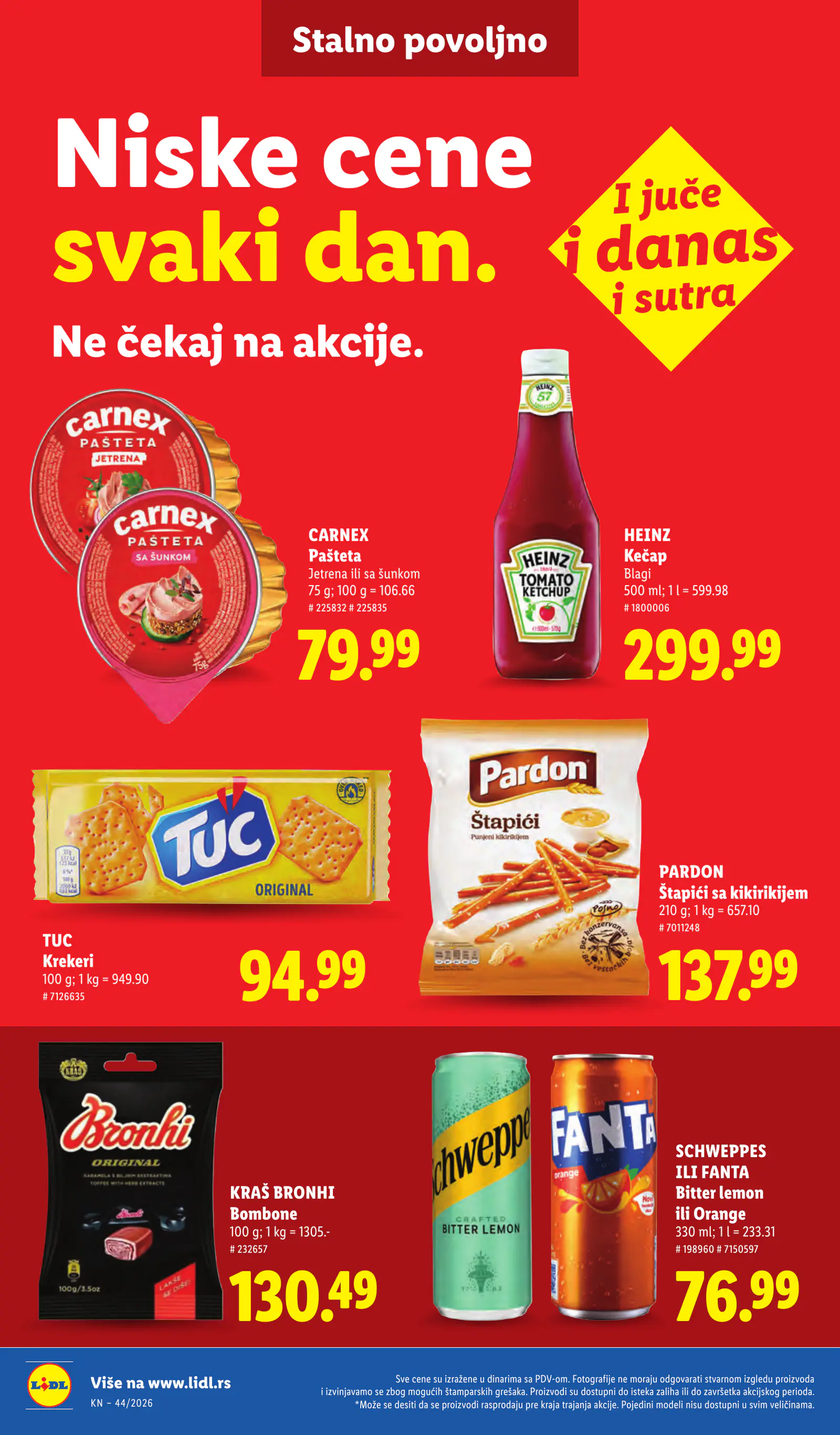 Lidl Szerbia Pogledajte naše ponude, 42. oldal (okt. 29. – nov. 4.)