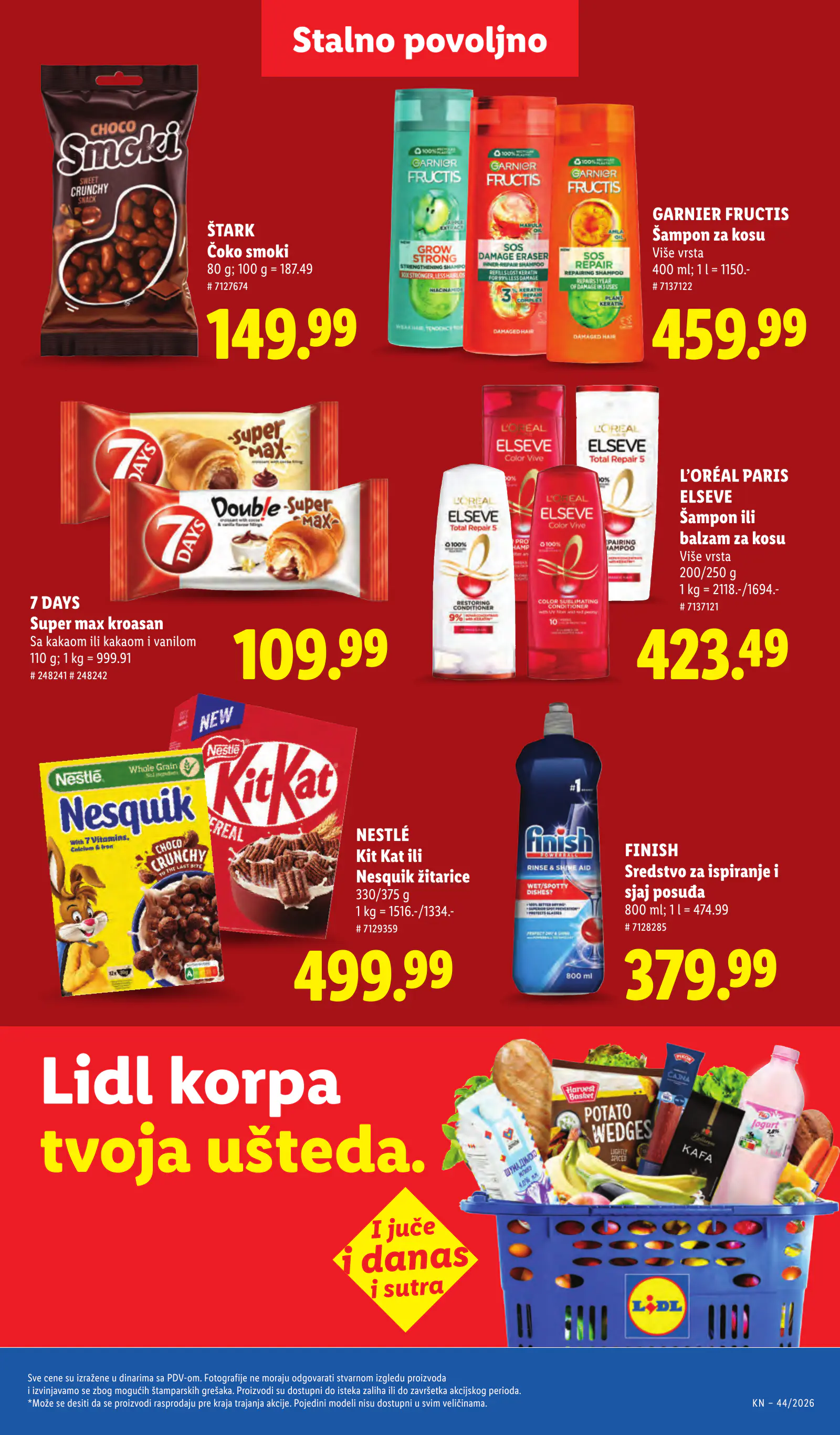 Lidl Szerbia Pogledajte naše ponude, 43. oldal (okt. 29. – nov. 4.)