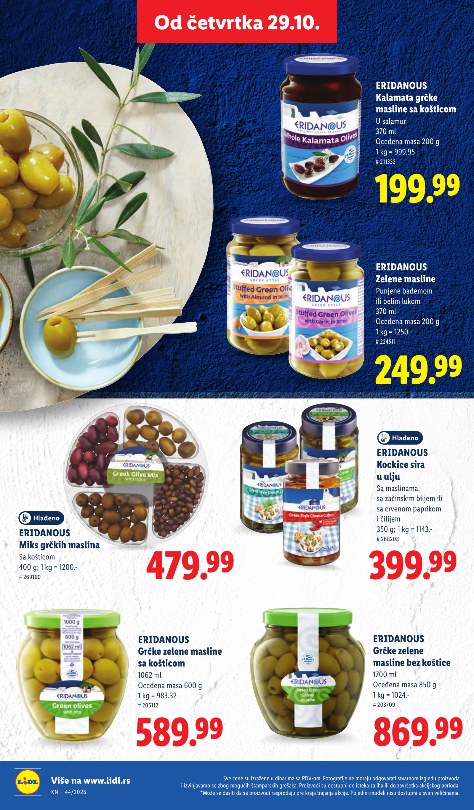 Lidl Szerbia Pogledajte naše ponude, 48. oldal (okt. 29. – nov. 4.)