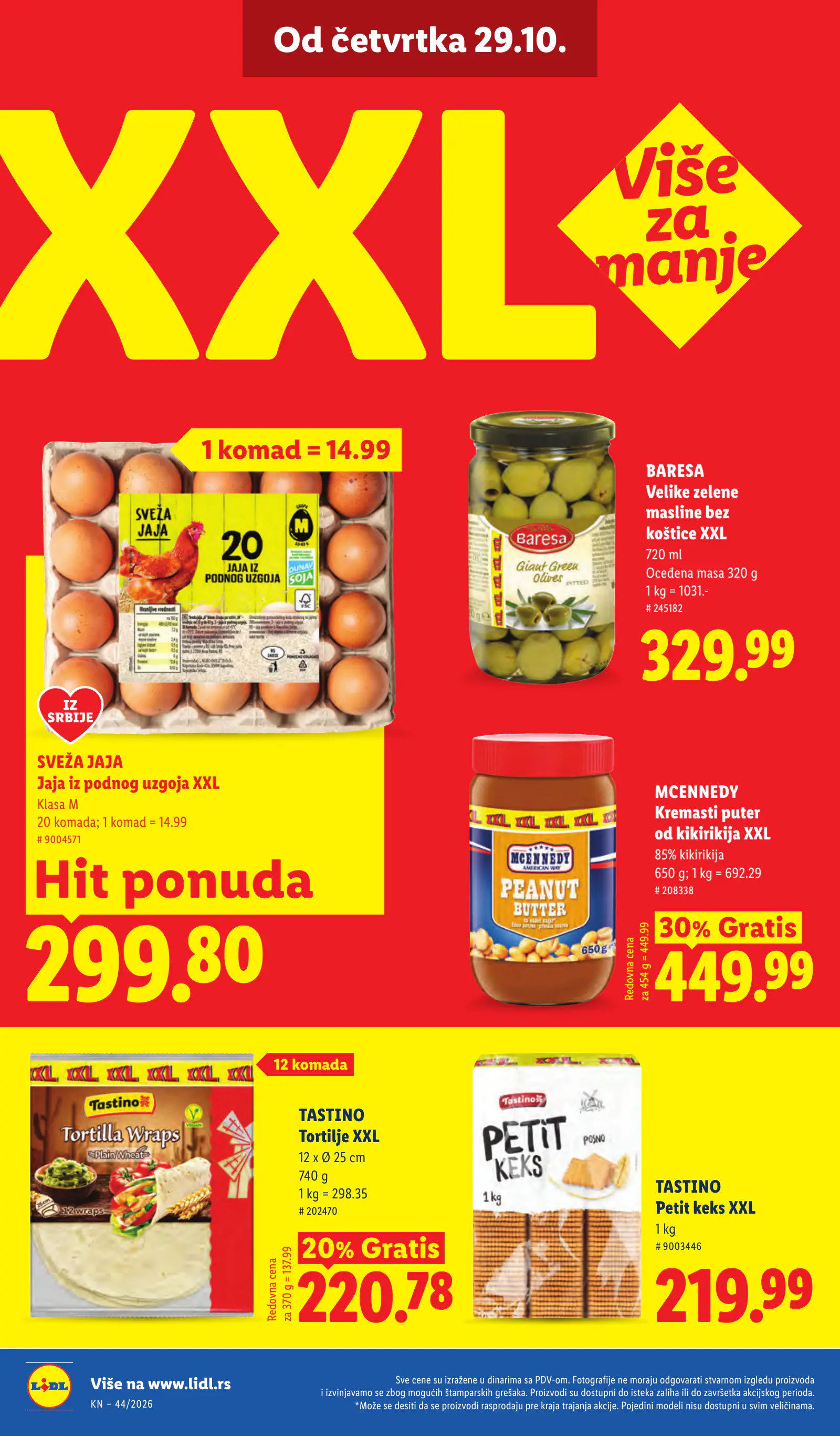 Lidl Szerbia Pogledajte naše ponude, 56. oldal (okt. 29. – nov. 4.)