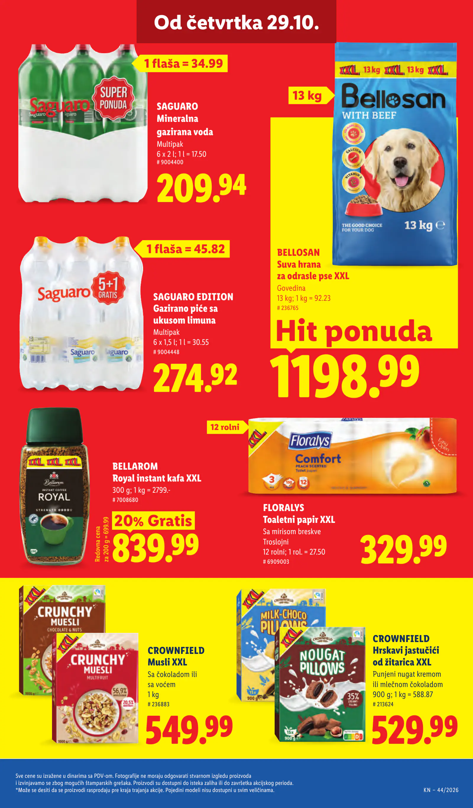 Lidl Szerbia Pogledajte naše ponude, 57. oldal (okt. 29. – nov. 4.)