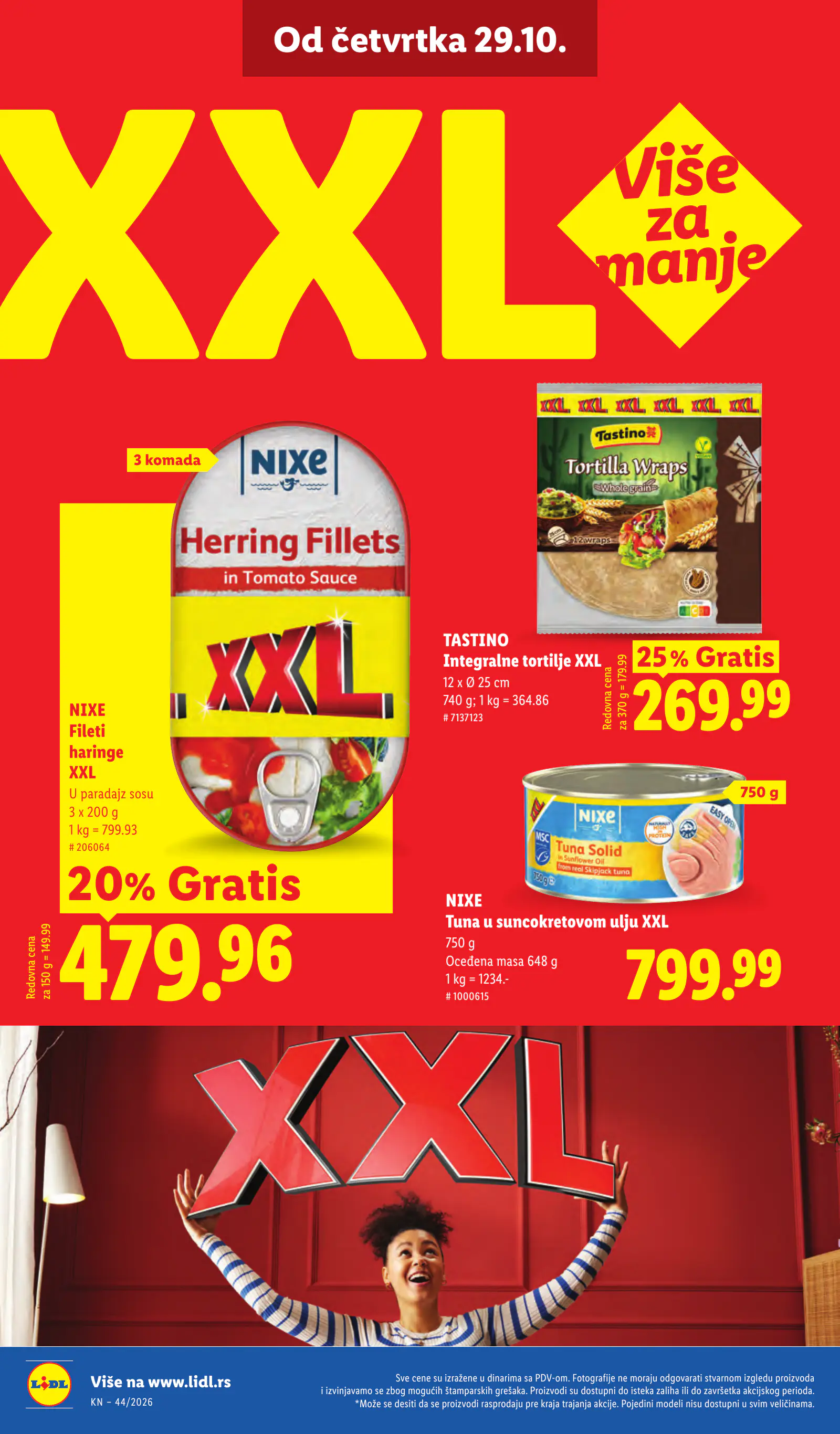 Lidl Szerbia Pogledajte naše ponude, 62. oldal (okt. 29. – nov. 4.)