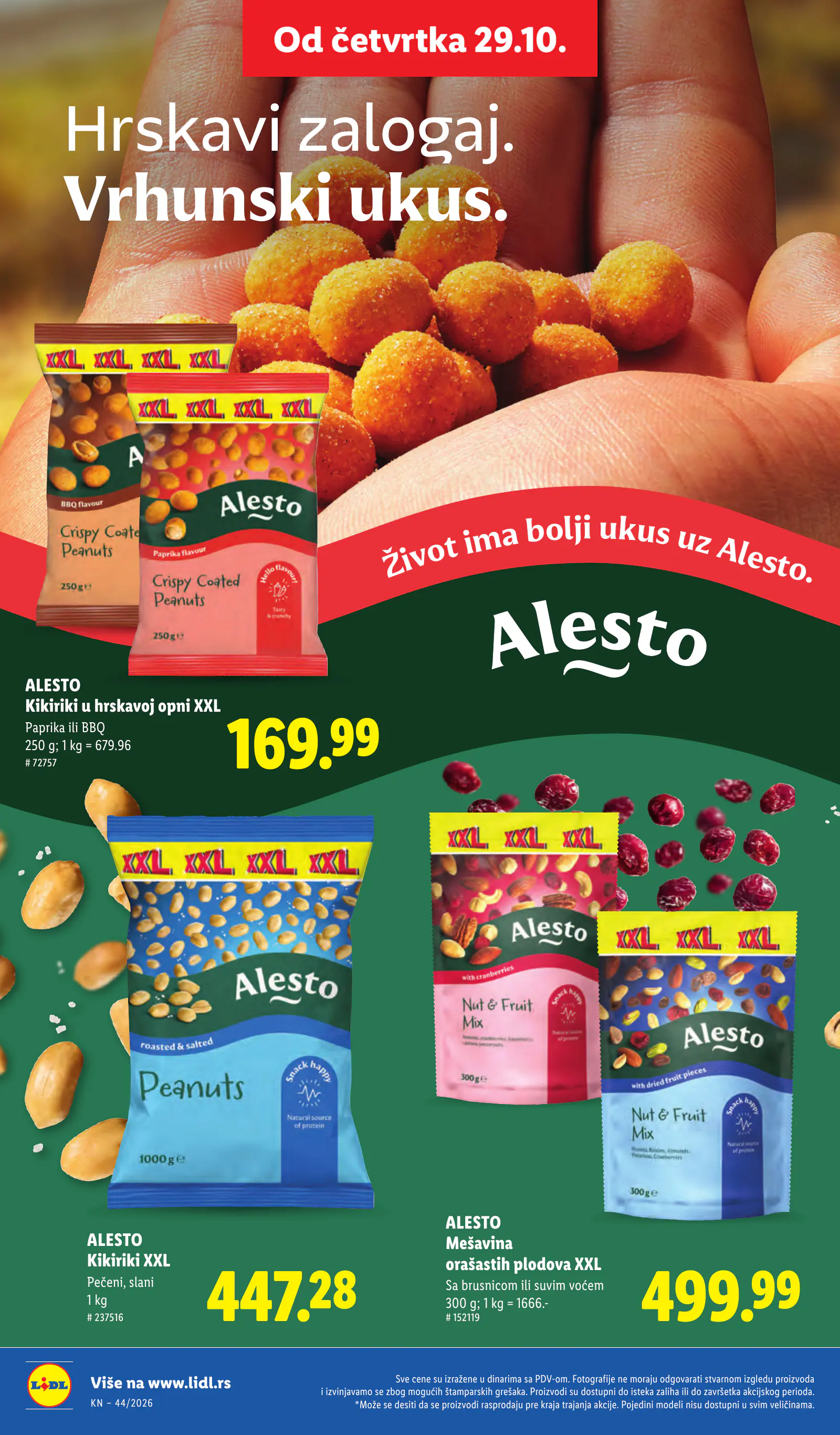 Lidl Szerbia Pogledajte naše ponude, 66. oldal (okt. 29. – nov. 4.)