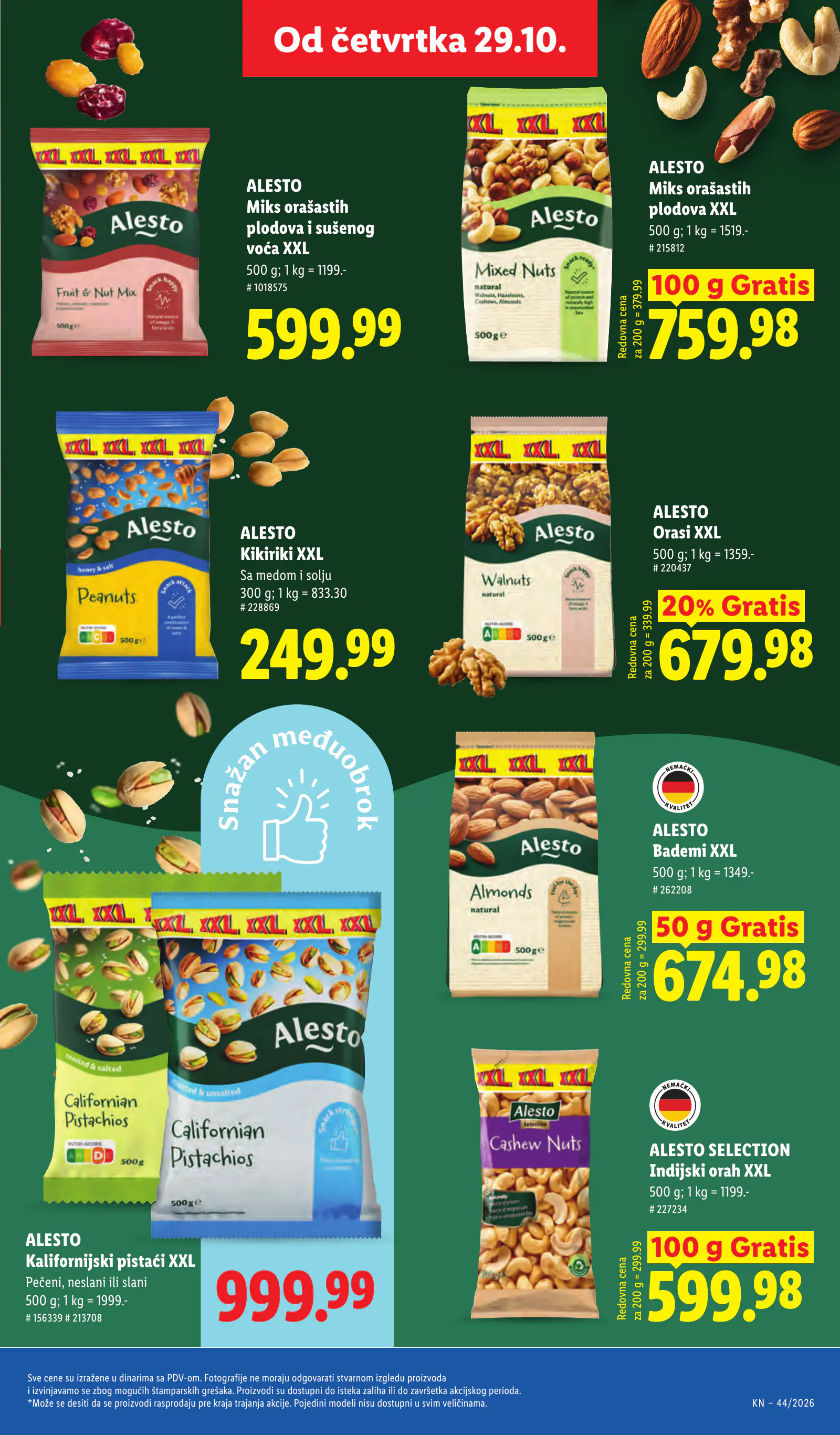 Lidl Szerbia Pogledajte naše ponude, 67. oldal (okt. 29. – nov. 4.)