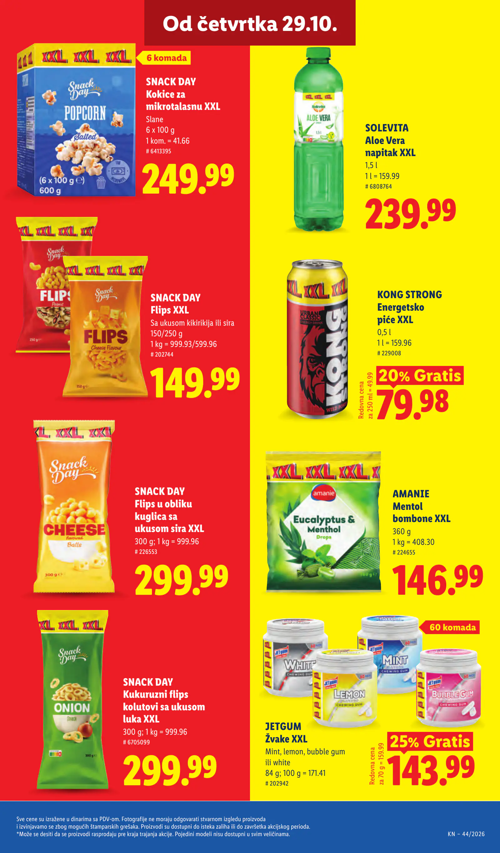 Lidl Szerbia Pogledajte naše ponude, 69. oldal (okt. 29. – nov. 4.)