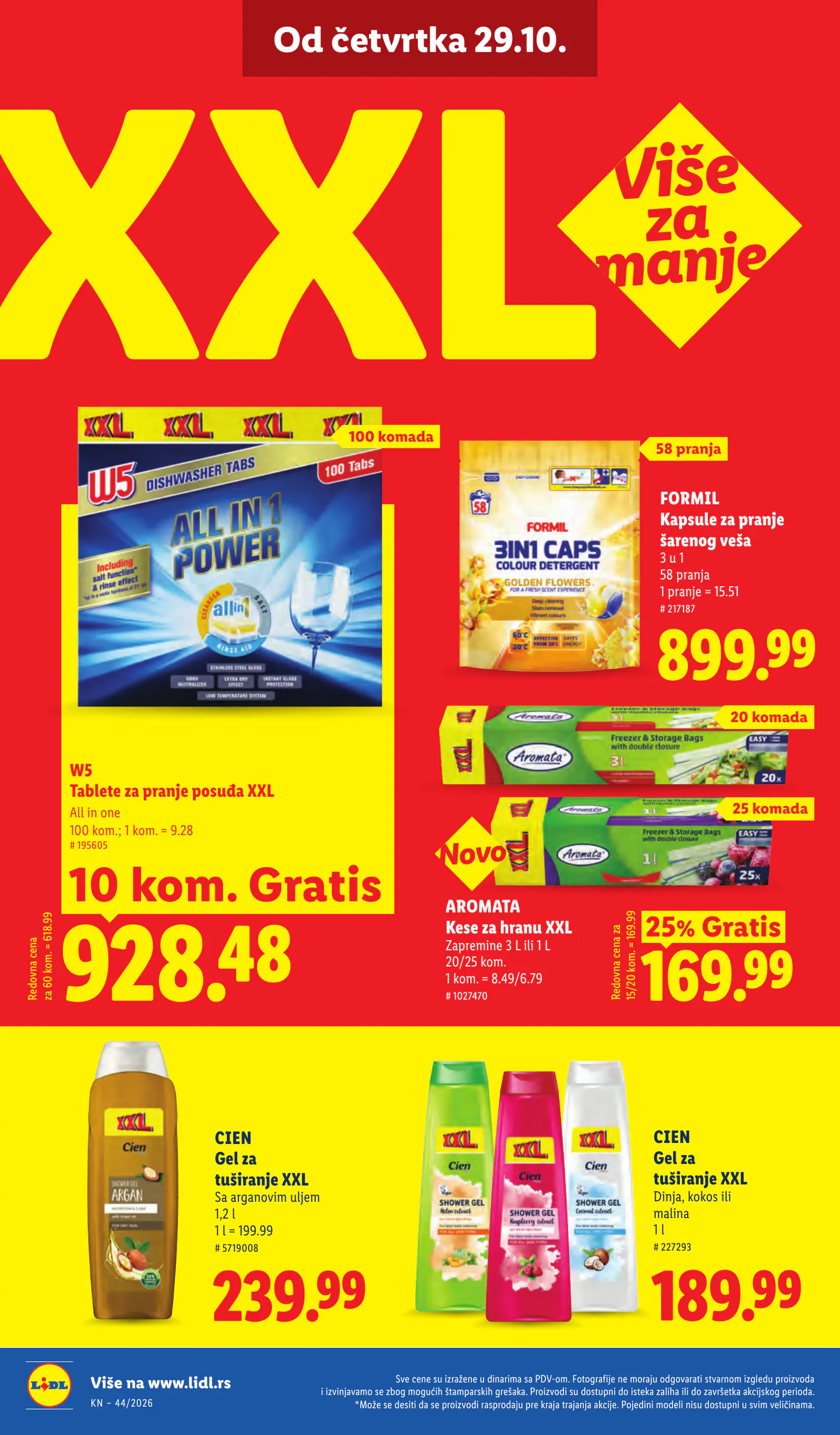 Lidl Szerbia Pogledajte naše ponude, 70. oldal (okt. 29. – nov. 4.)
