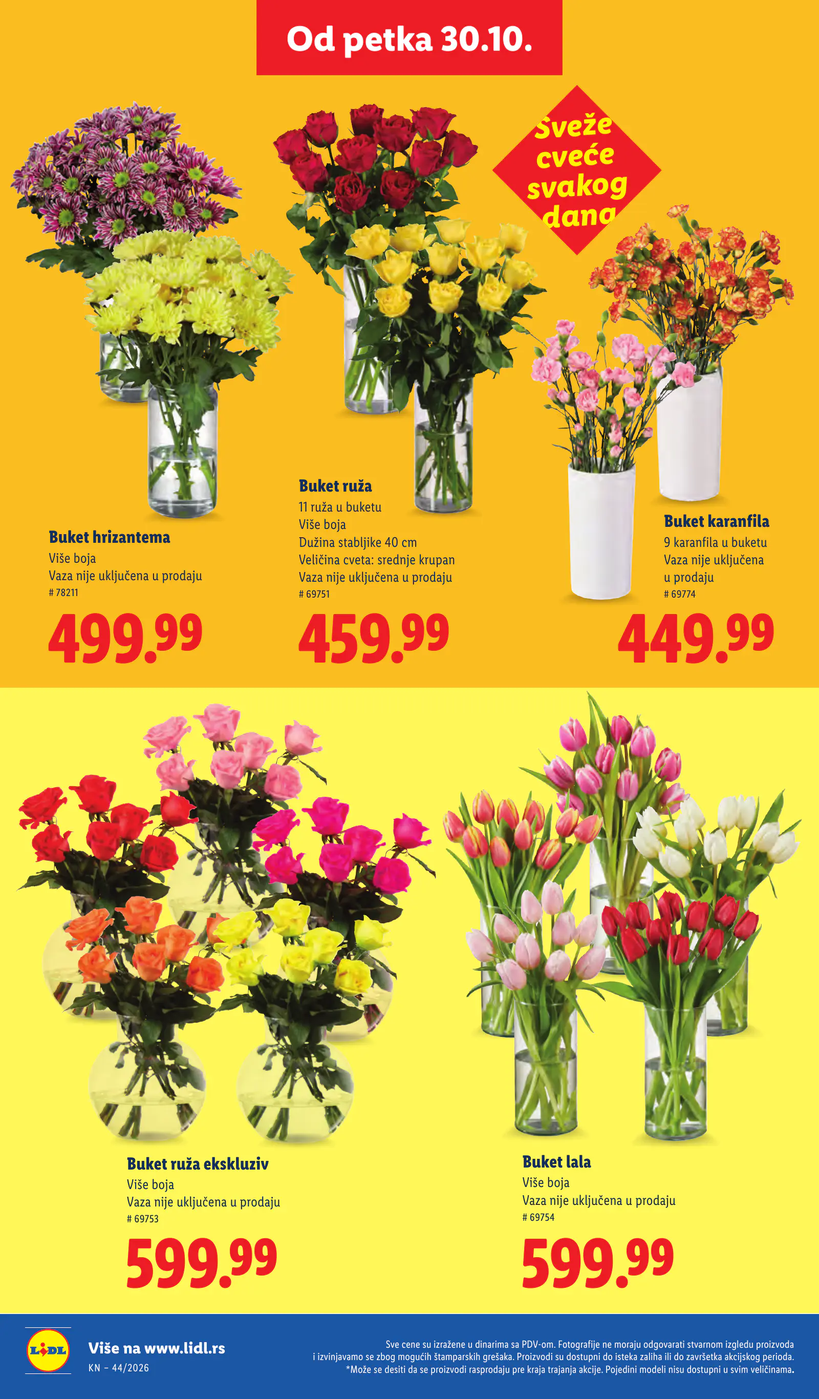 Lidl Szerbia Pogledajte naše ponude, 74. oldal (okt. 29. – nov. 4.)
