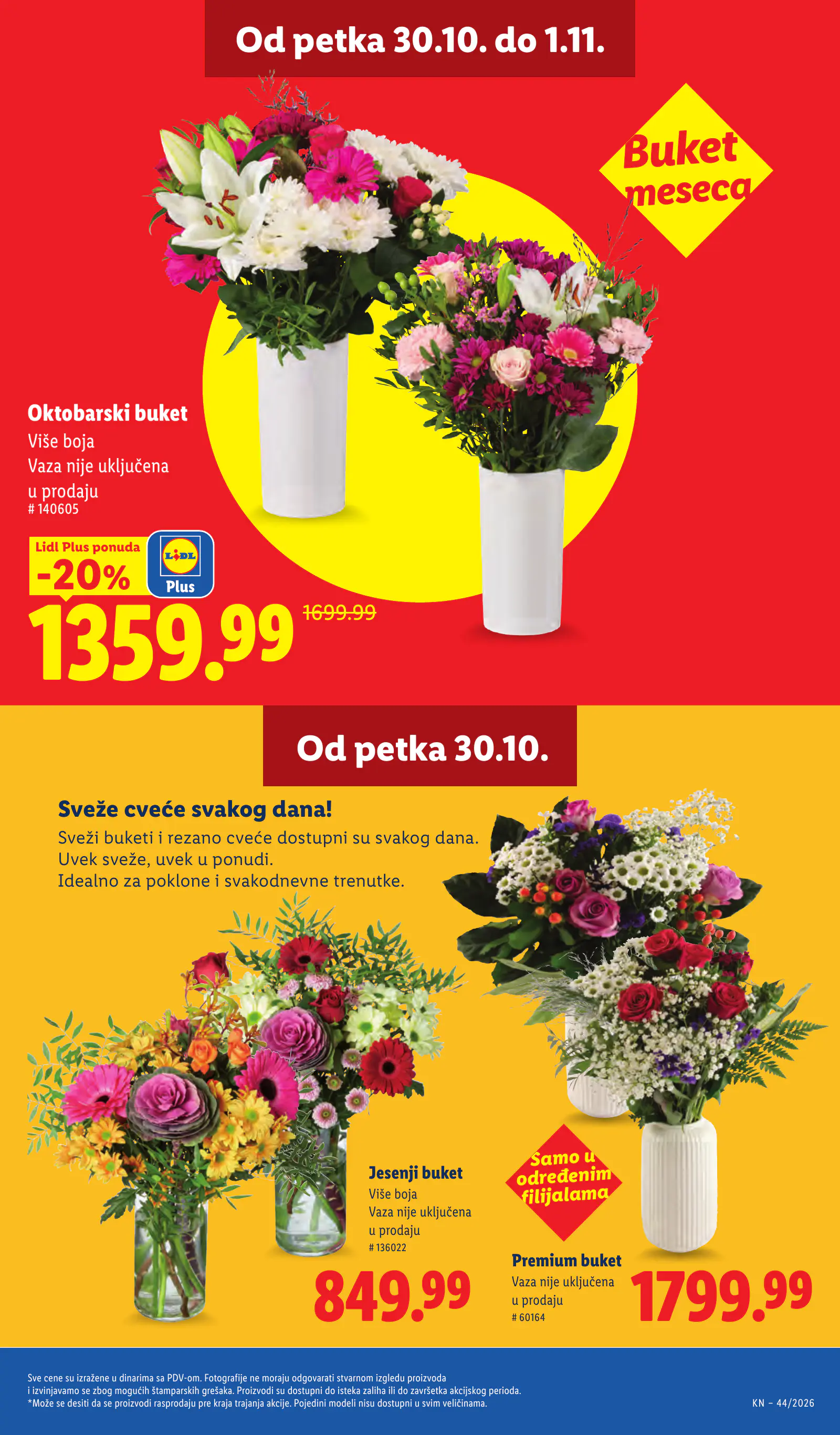 Lidl Szerbia Pogledajte naše ponude, 75. oldal (okt. 29. – nov. 4.)