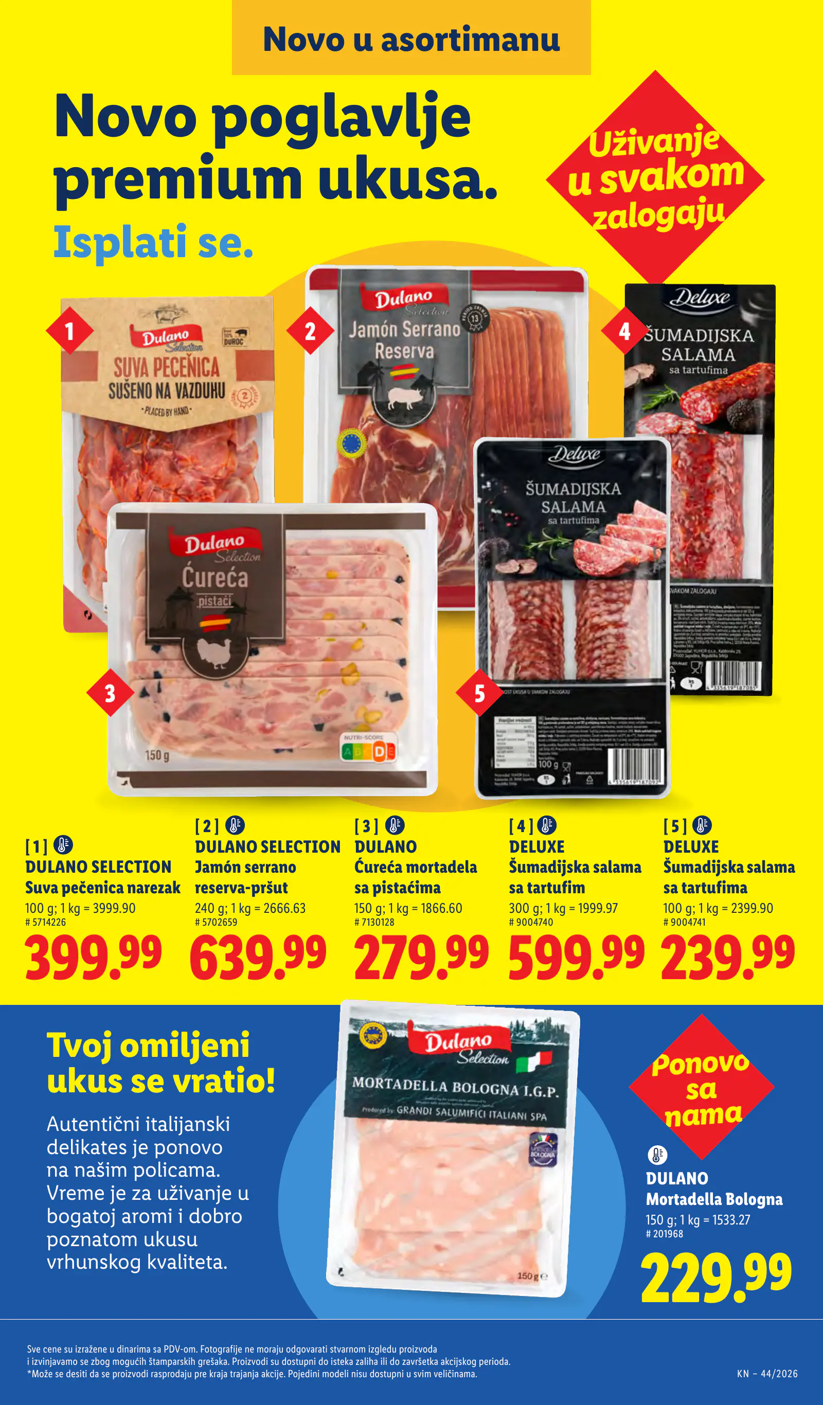 Lidl Szerbia Pogledajte naše ponude, 77. oldal (okt. 29. – nov. 4.)
