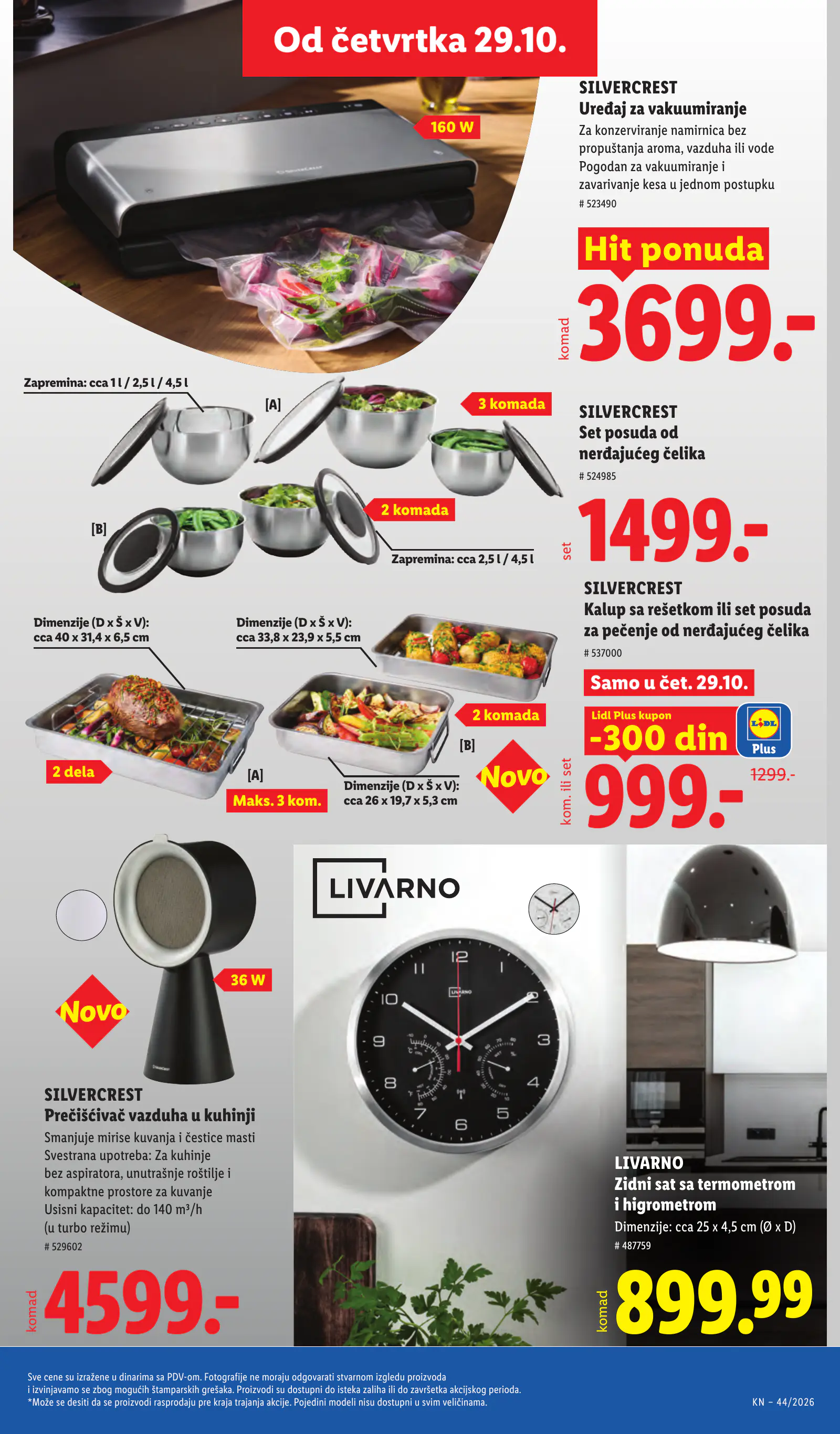 Lidl Szerbia Pogledajte naše ponude, 85. oldal (okt. 29. – nov. 4.)