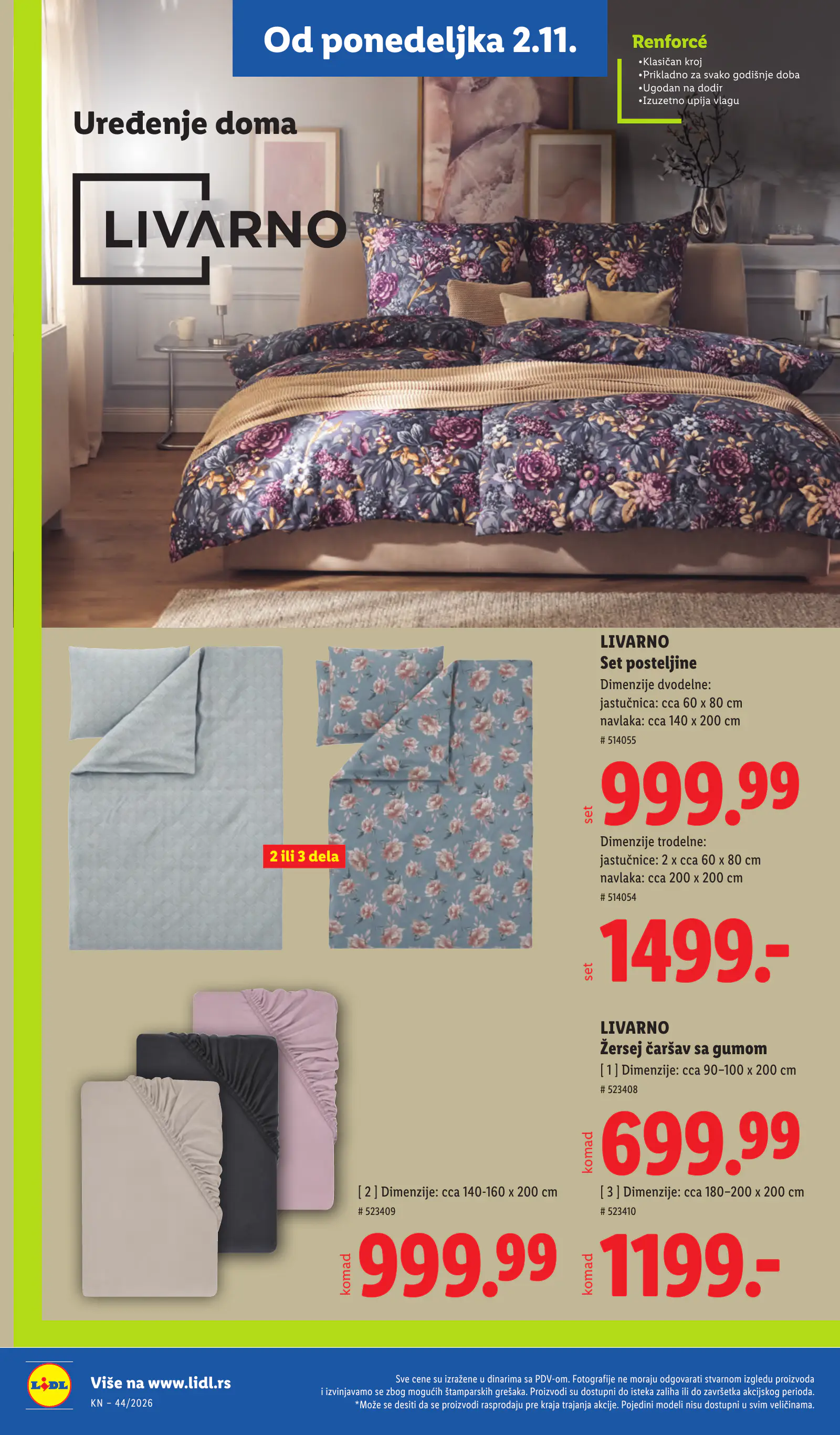 Lidl Szerbia Pogledajte naše ponude, 96. oldal (okt. 29. – nov. 4.)
