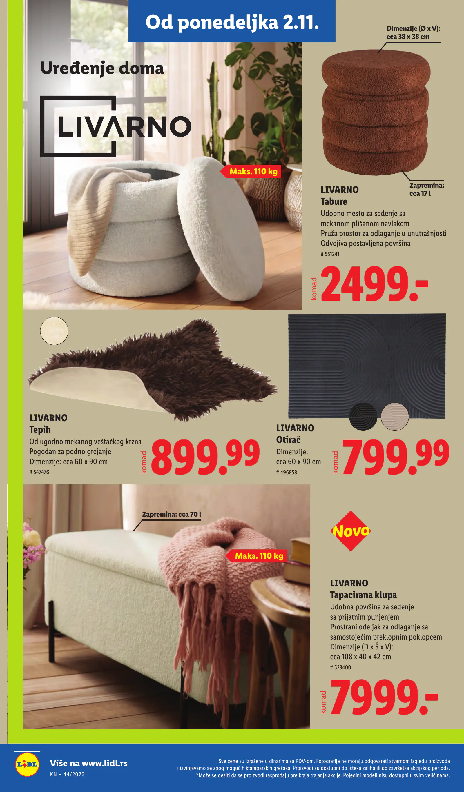 Lidl Szerbia Pogledajte naše ponude, 98. oldal (okt. 29. – nov. 4.)