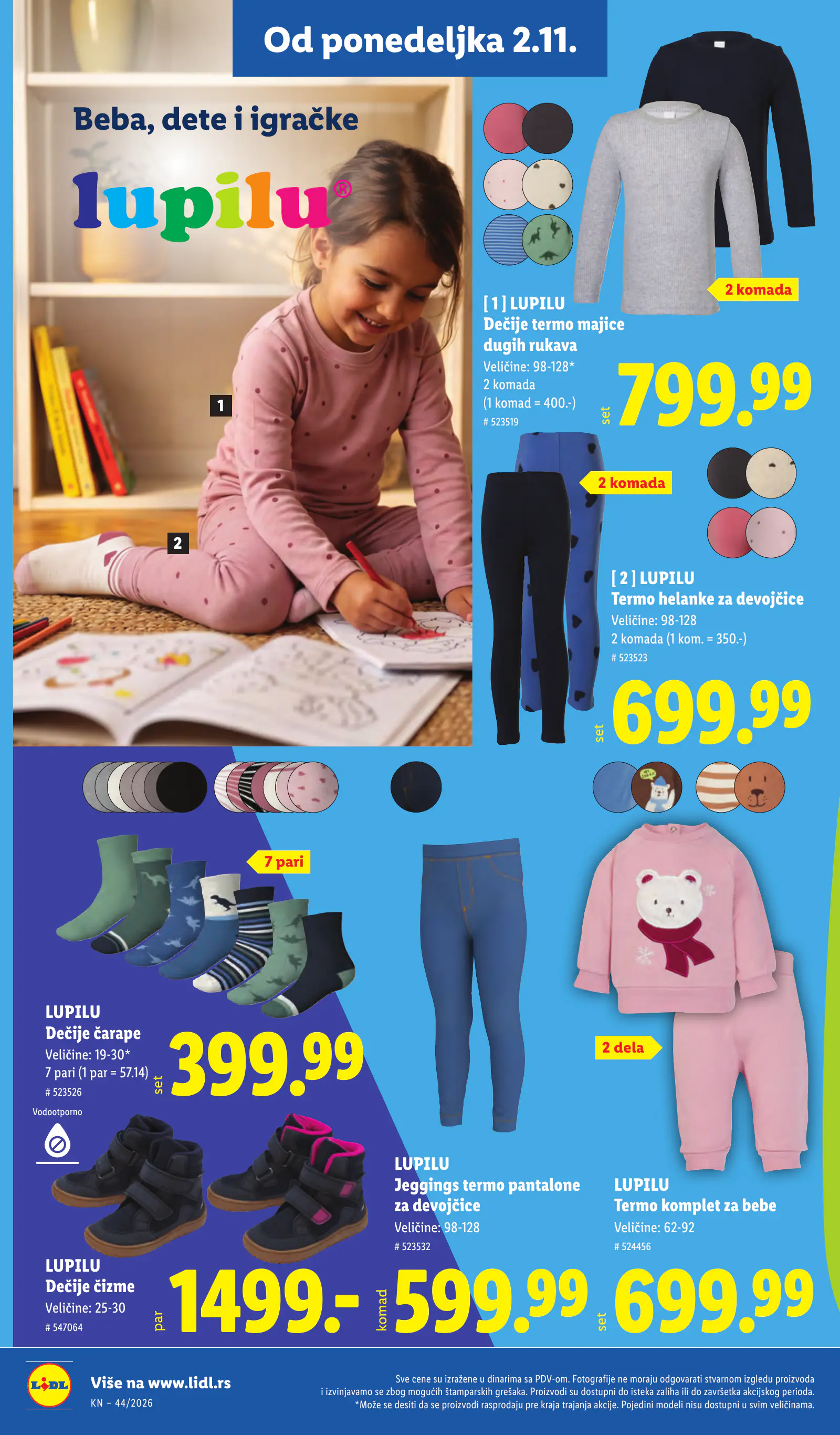 Lidl Szerbia Pogledajte naše ponude, 100. oldal (okt. 29. – nov. 4.)