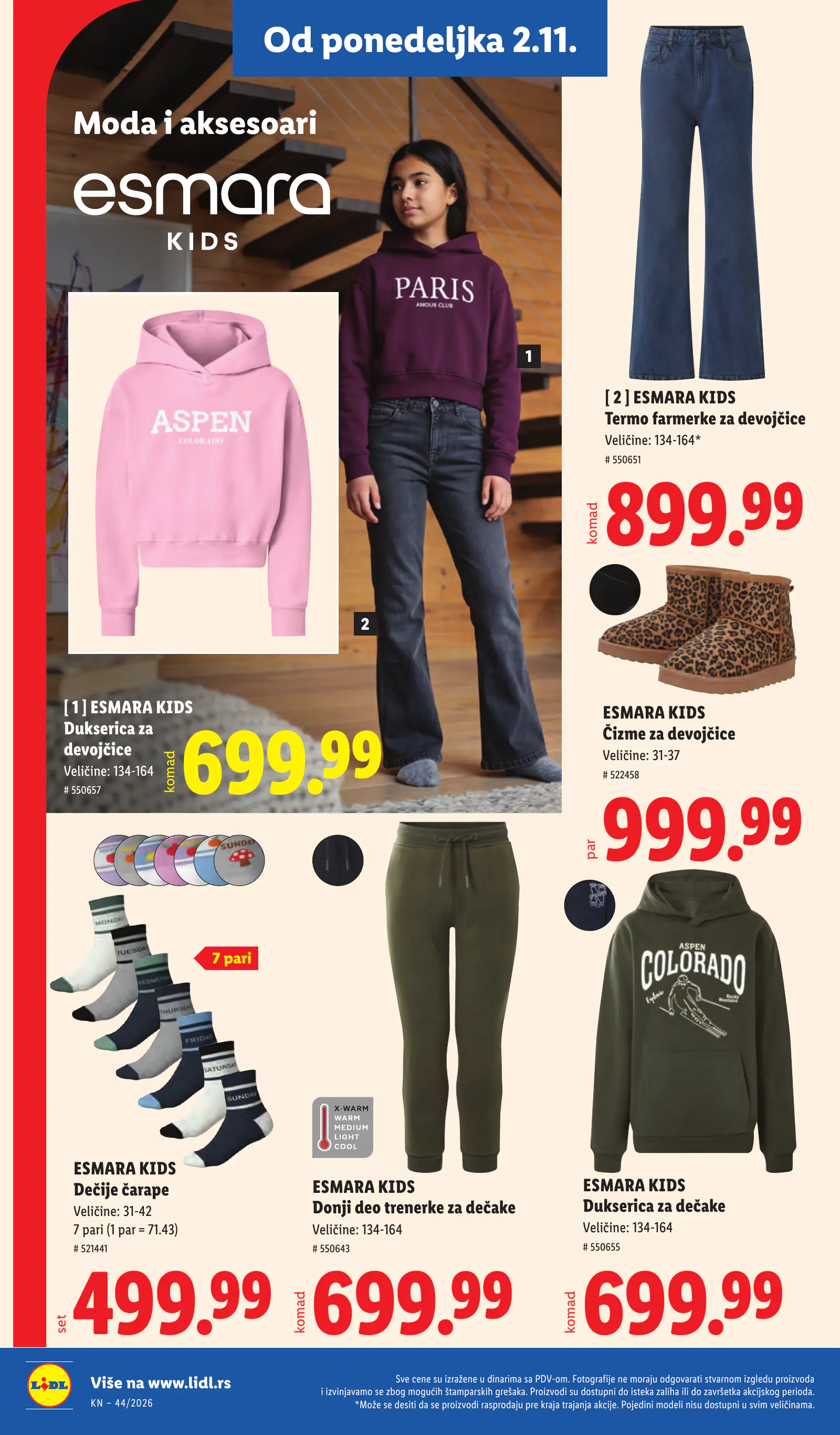 Lidl Szerbia Pogledajte naše ponude, 102. oldal (okt. 29. – nov. 4.)