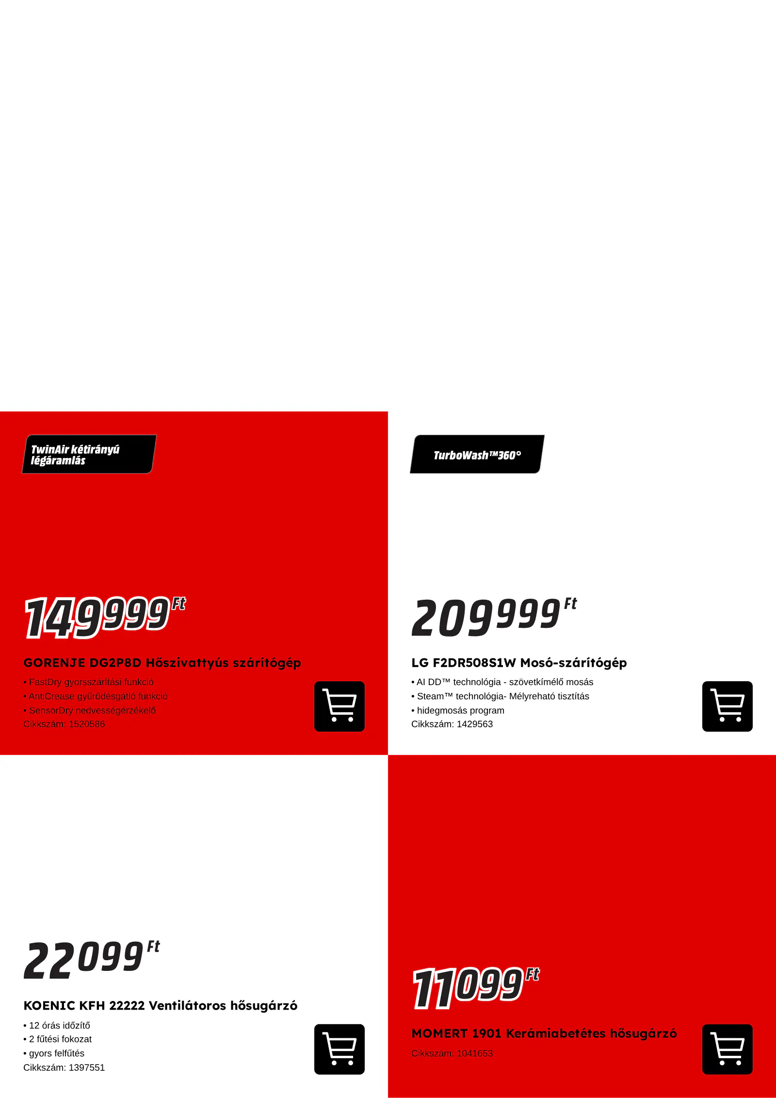 Media Markt reklámújság, 29 éve bekapcsolva, 10. oldal (okt. 7–18.)