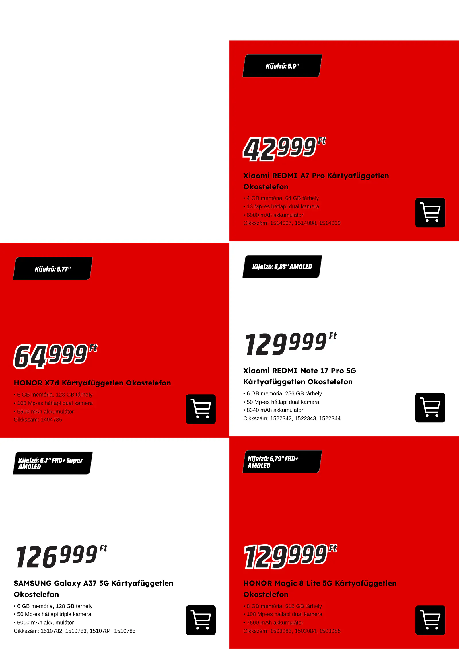 Media Markt reklámújság, 29 éve bekapcsolva, 14. oldal (okt. 7–18.)