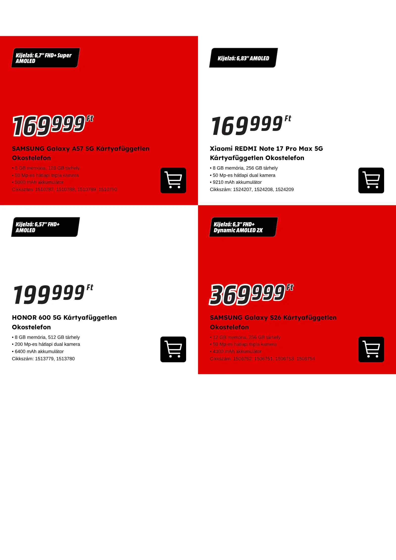 Media Markt reklámújság, 29 éve bekapcsolva, 15. oldal (okt. 7–18.)