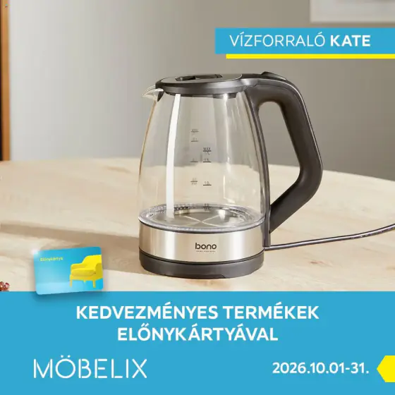 Möbelix akciós újság – okt. 1–31.