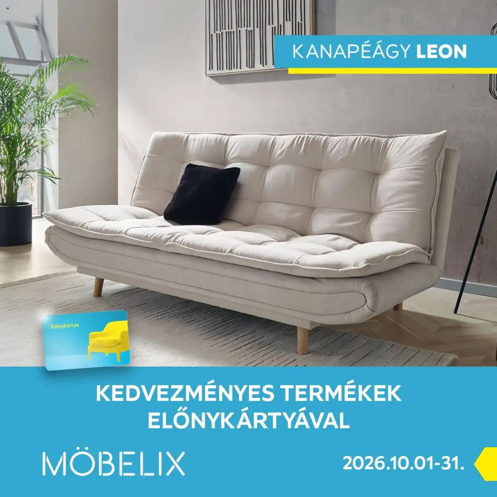 Möbelix akciós újság, 3. oldal (okt. 1–31.)