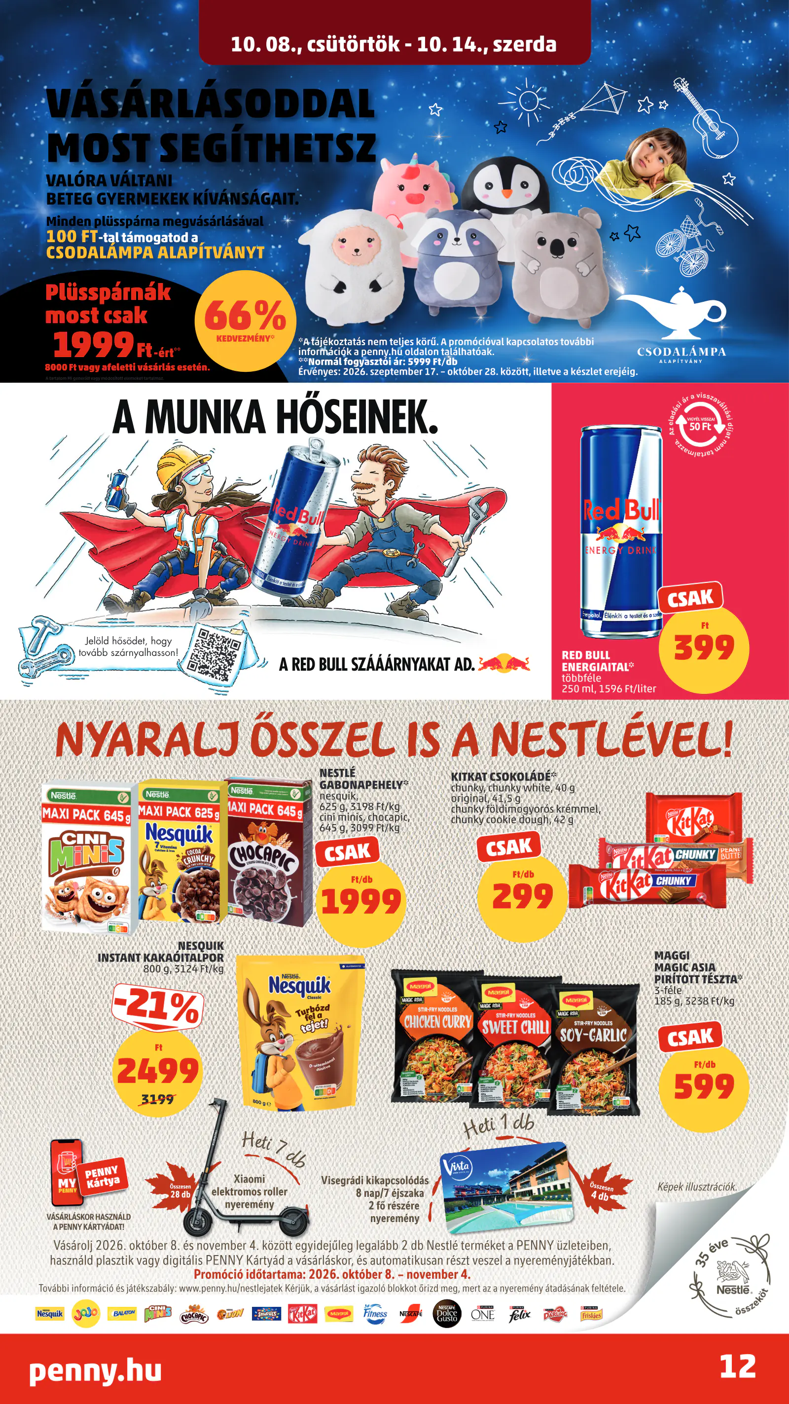 Penny Market 41. heti reklámújság, 16. oldal (okt. 8–14.)