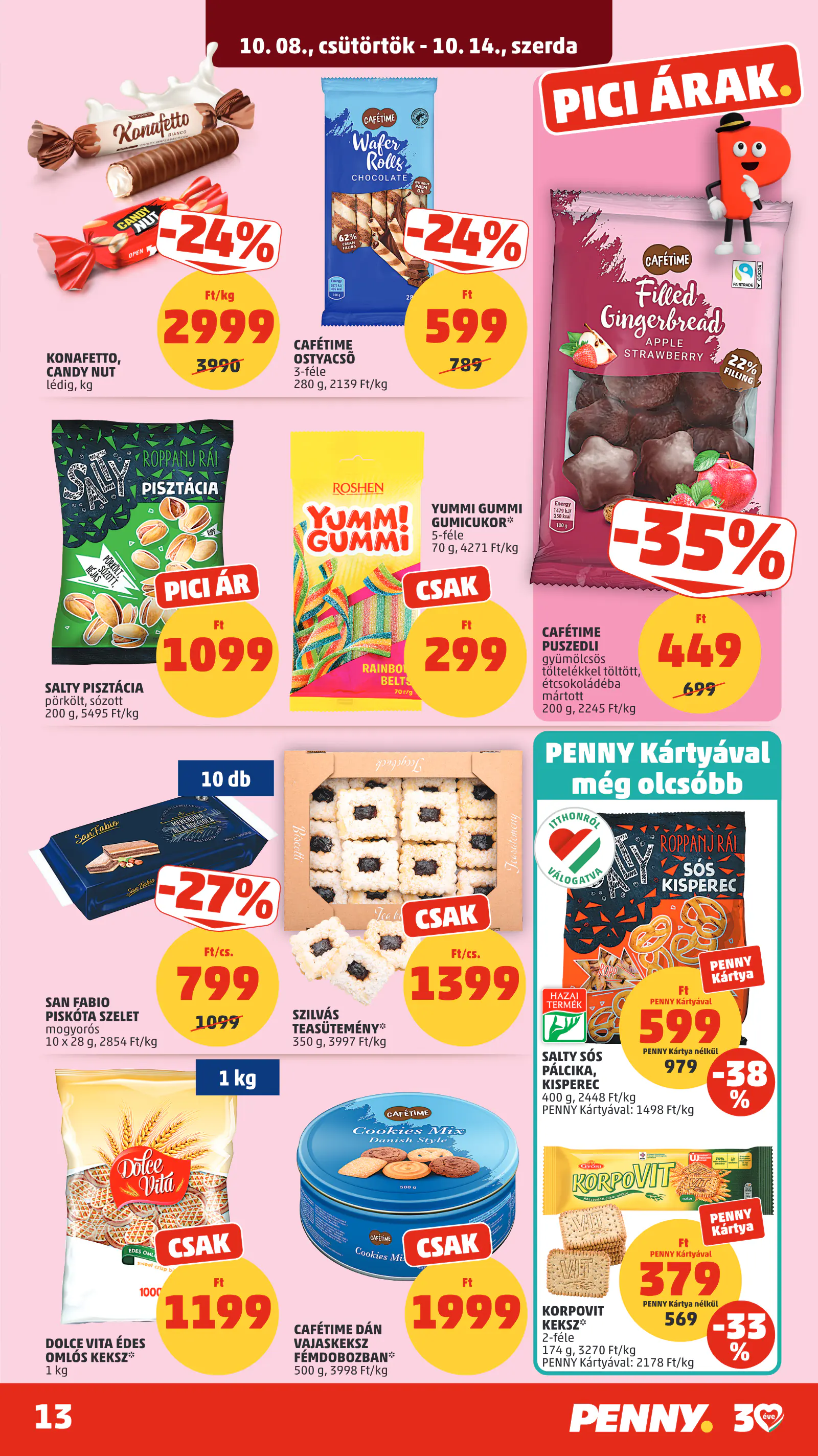 Penny Market 41. heti reklámújság, 17. oldal (okt. 8–14.)