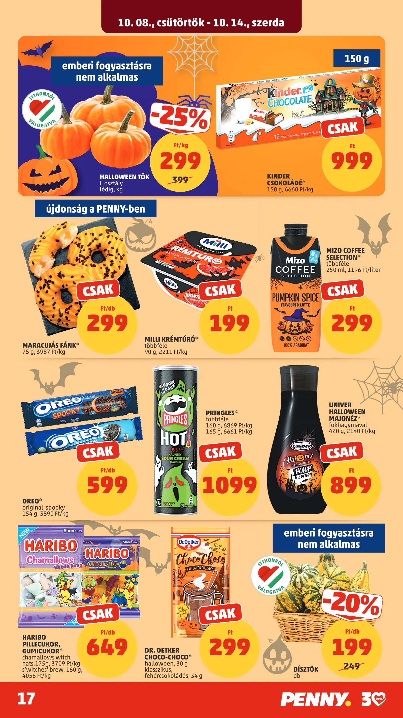 Penny Market 41. heti reklámújság, 21. oldal (okt. 8–14.)