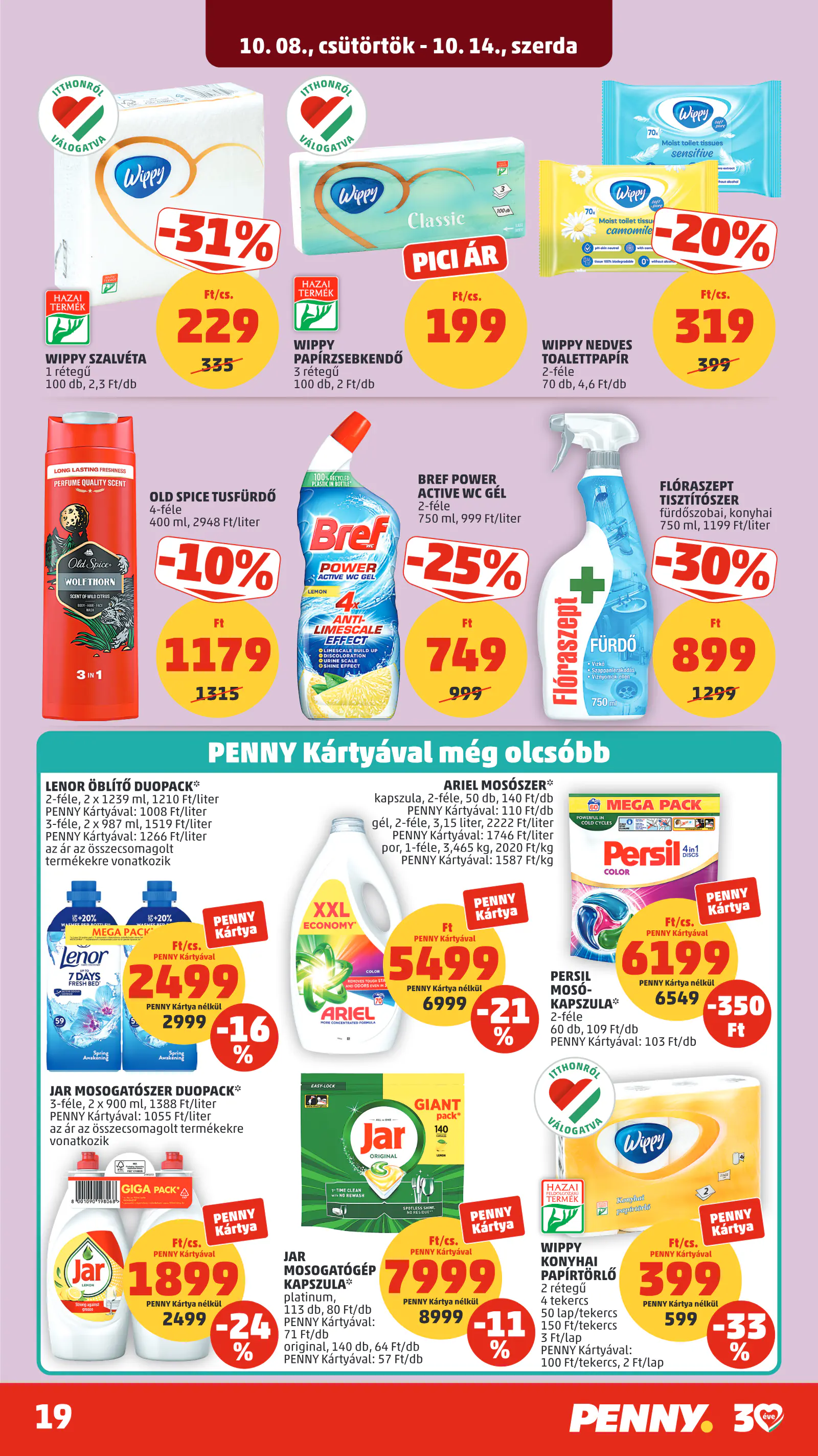 Penny Market 41. heti reklámújság, 23. oldal (okt. 8–14.)