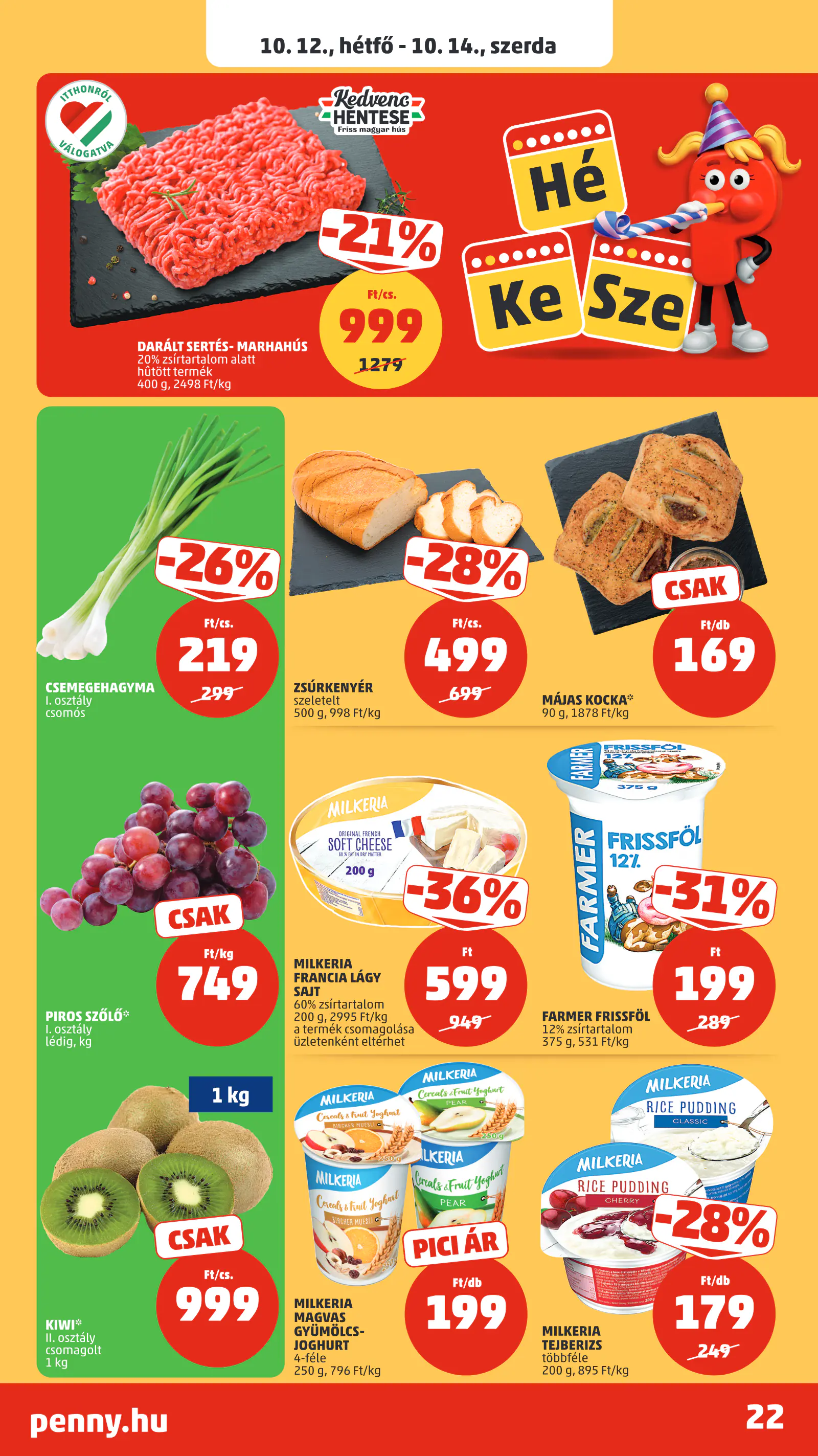 Penny Market 41. heti reklámújság, 26. oldal (okt. 8–14.)