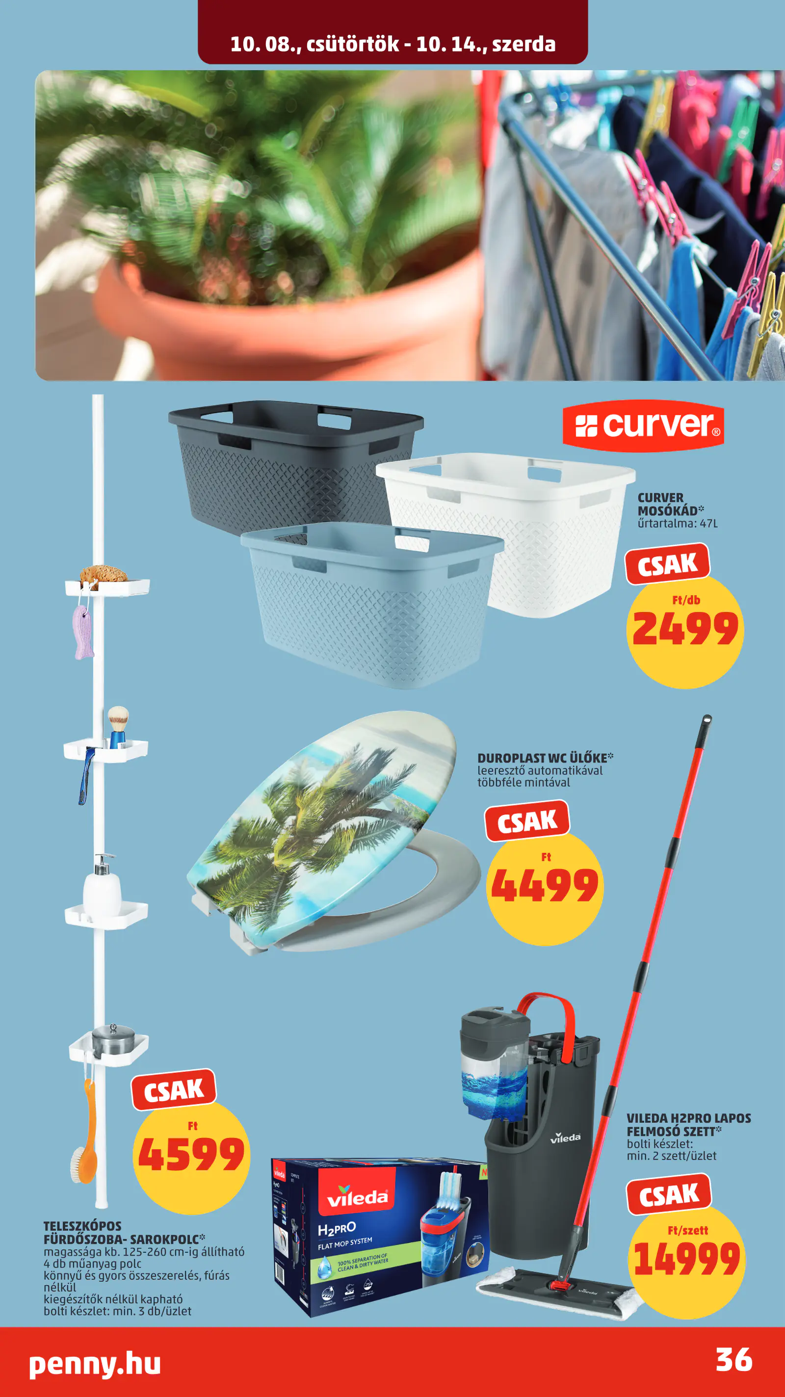 Penny Market 41. heti reklámújság, 40. oldal (okt. 8–14.)