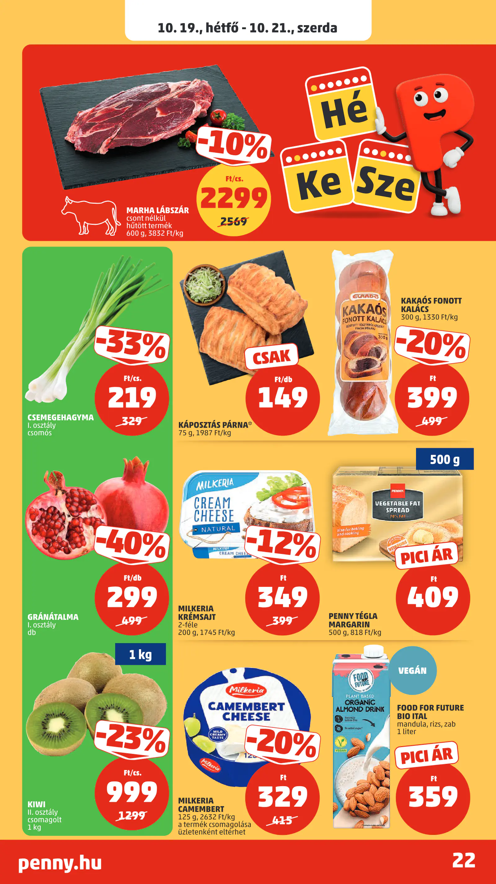 Penny Market 42. heti reklámújság, 27. oldal (okt. 15–21.)