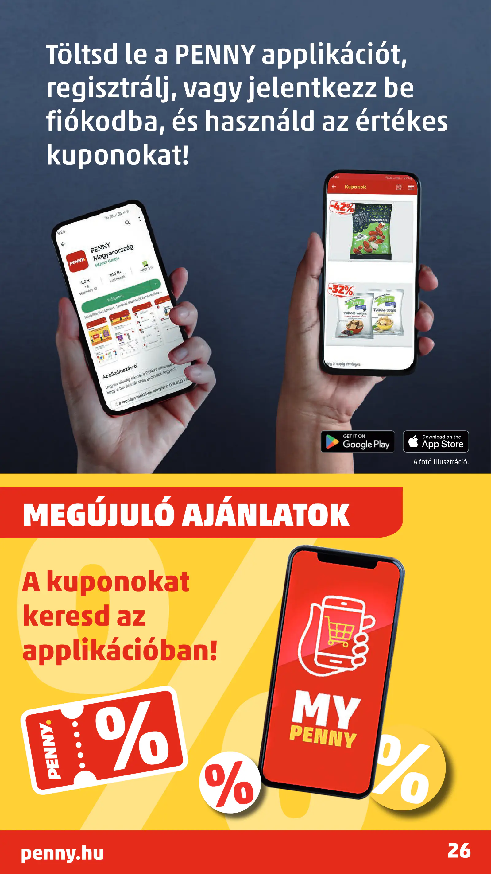 Penny Market 42. heti reklámújság, 31. oldal (okt. 15–21.)
