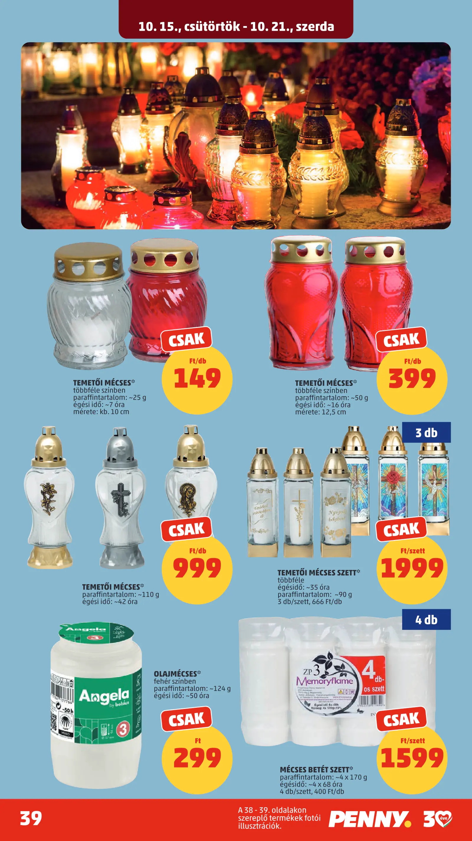 Penny Market 42. heti reklámújság, 44. oldal (okt. 15–21.)