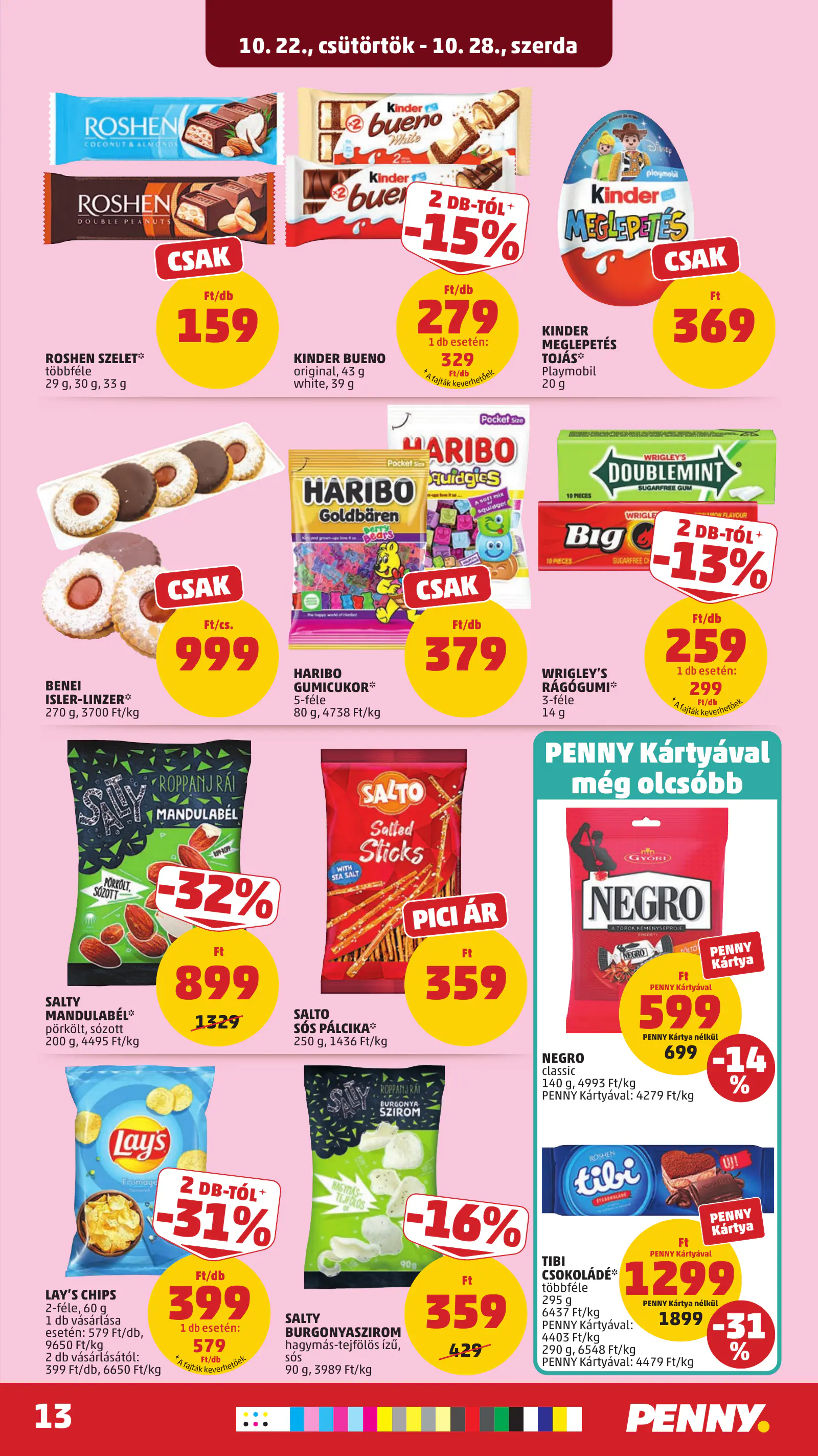 Penny Market 43. heti reklámújság, 17. oldal (okt. 22–28.)