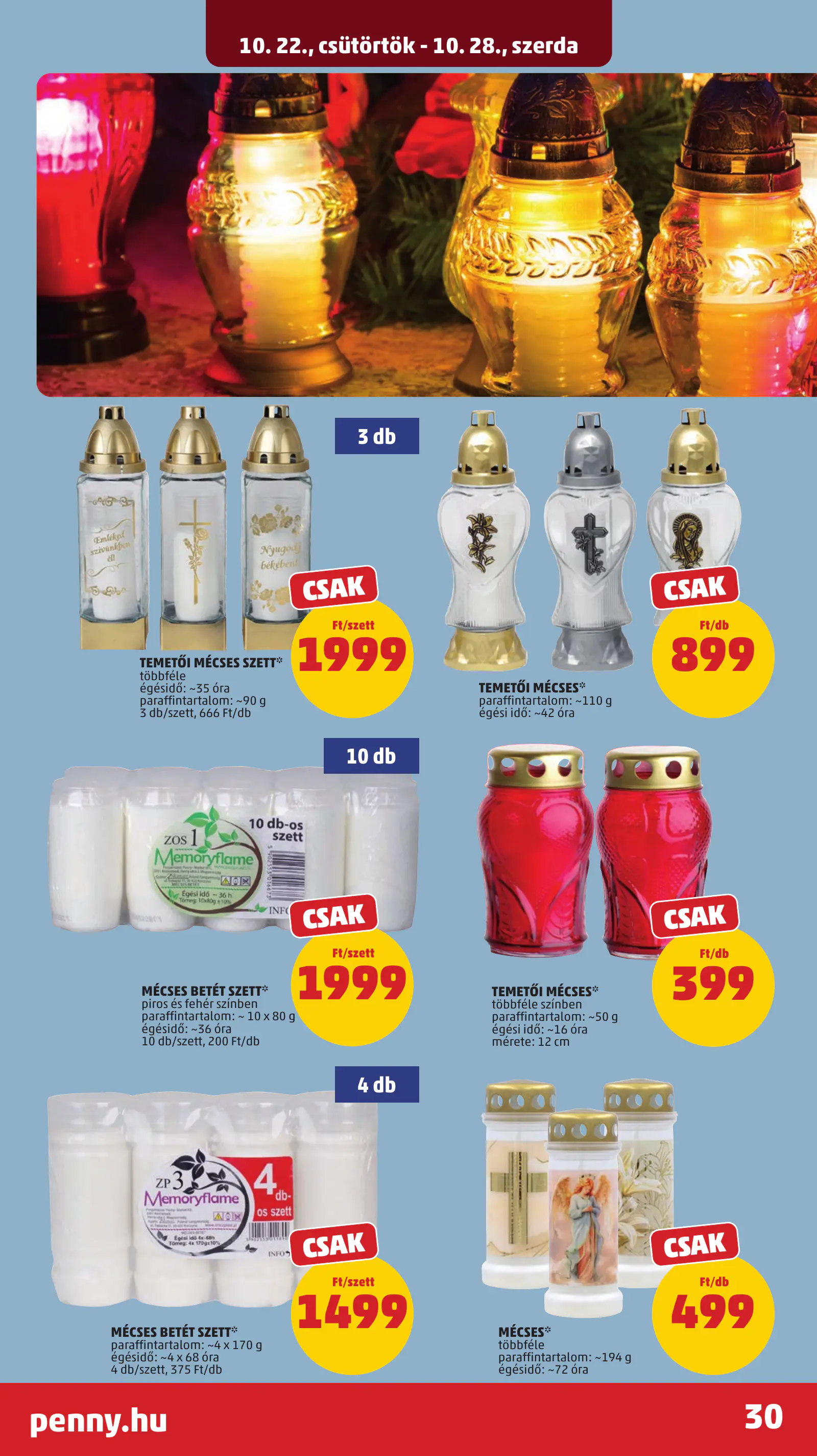 Penny Market 43. heti reklámújság, 35. oldal (okt. 22–28.)