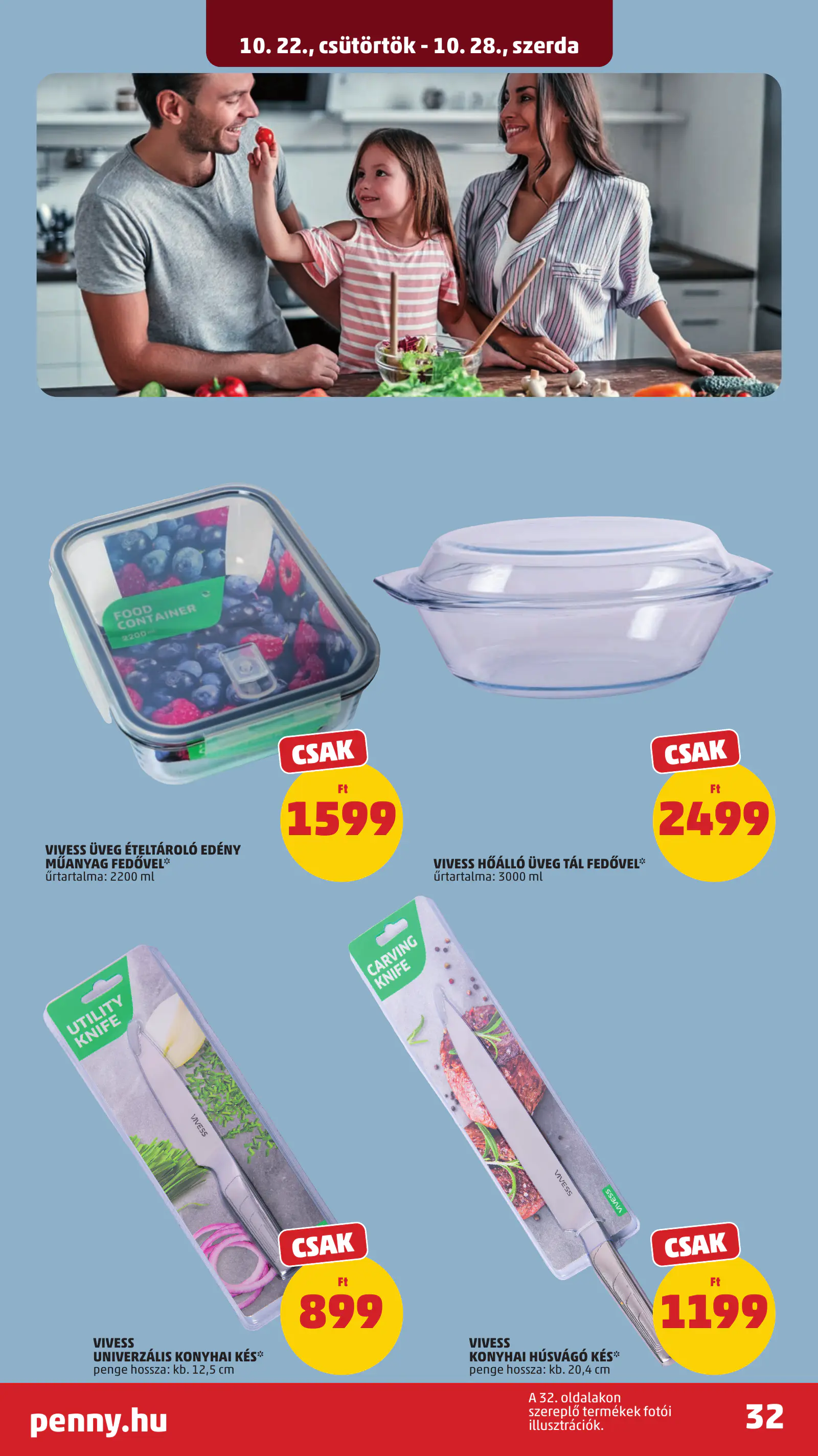 Penny Market 43. heti reklámújság, 37. oldal (okt. 22–28.)