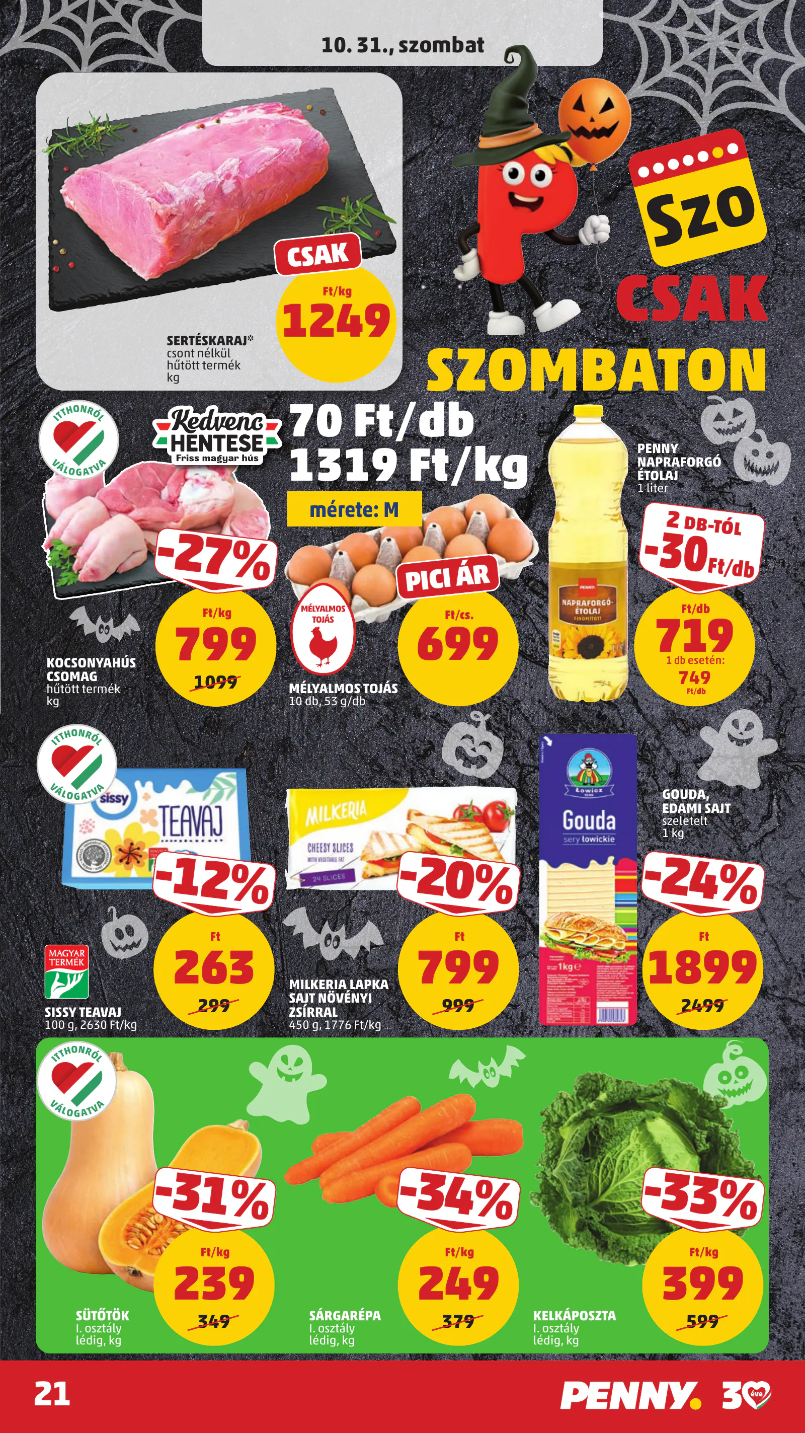 Penny Market 44. heti reklámújság, 25. oldal (okt. 29. – nov. 4.)