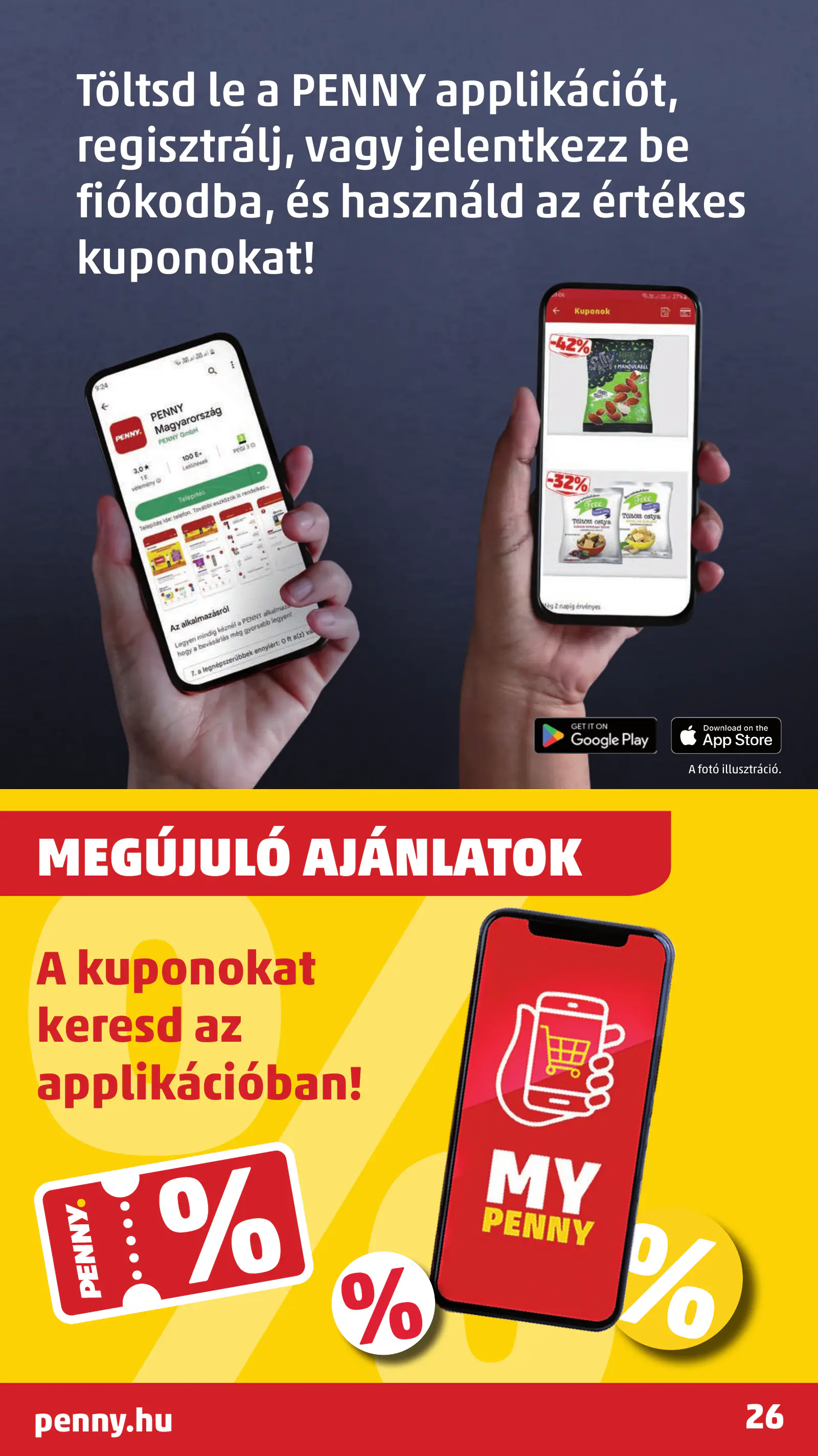 Penny Market 44. heti reklámújság, 30. oldal (okt. 29. – nov. 4.)