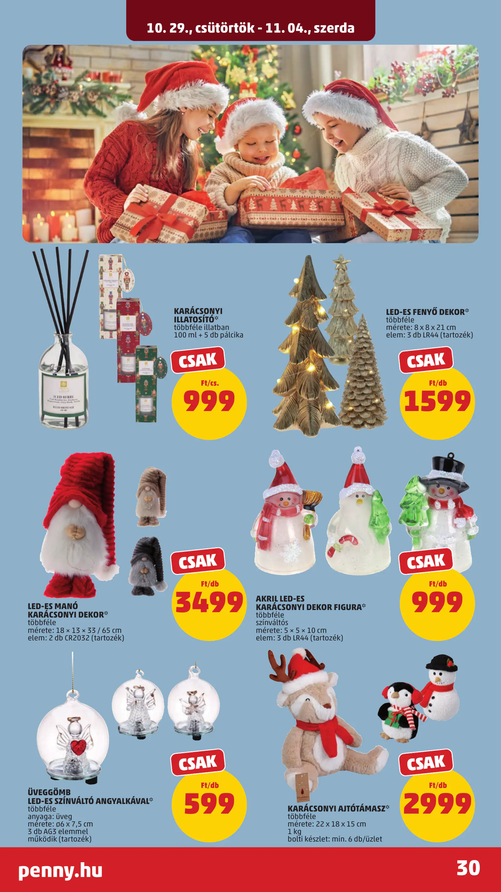 Penny Market 44. heti reklámújság, 34. oldal (okt. 29. – nov. 4.)