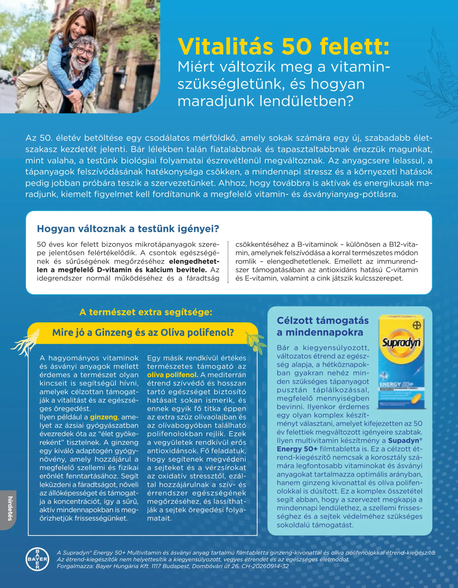 Pingvin Patika magazin, 6. oldal (okt. 1–31.)