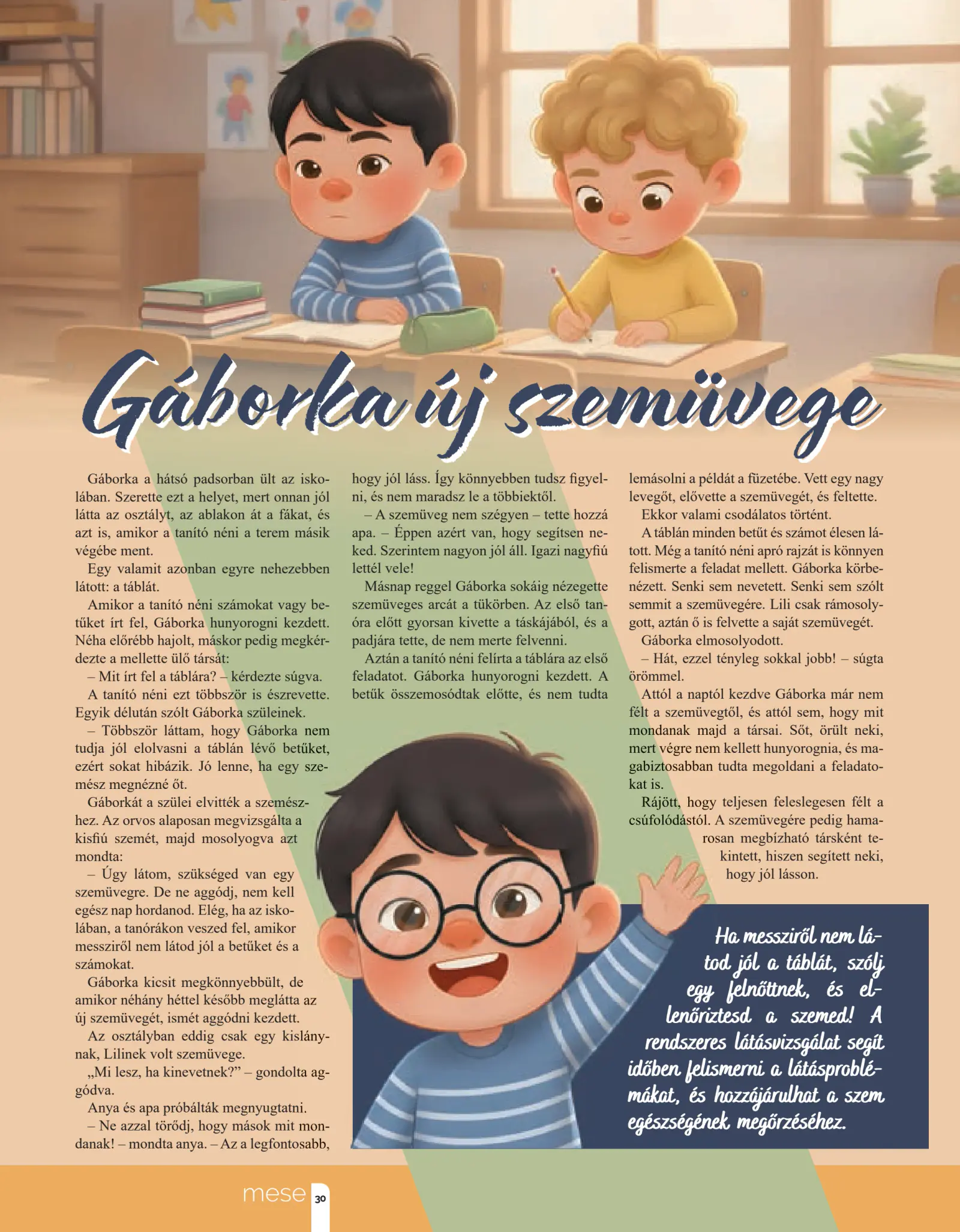 Pingvin Patika magazin, 30. oldal (okt. 1–31.)