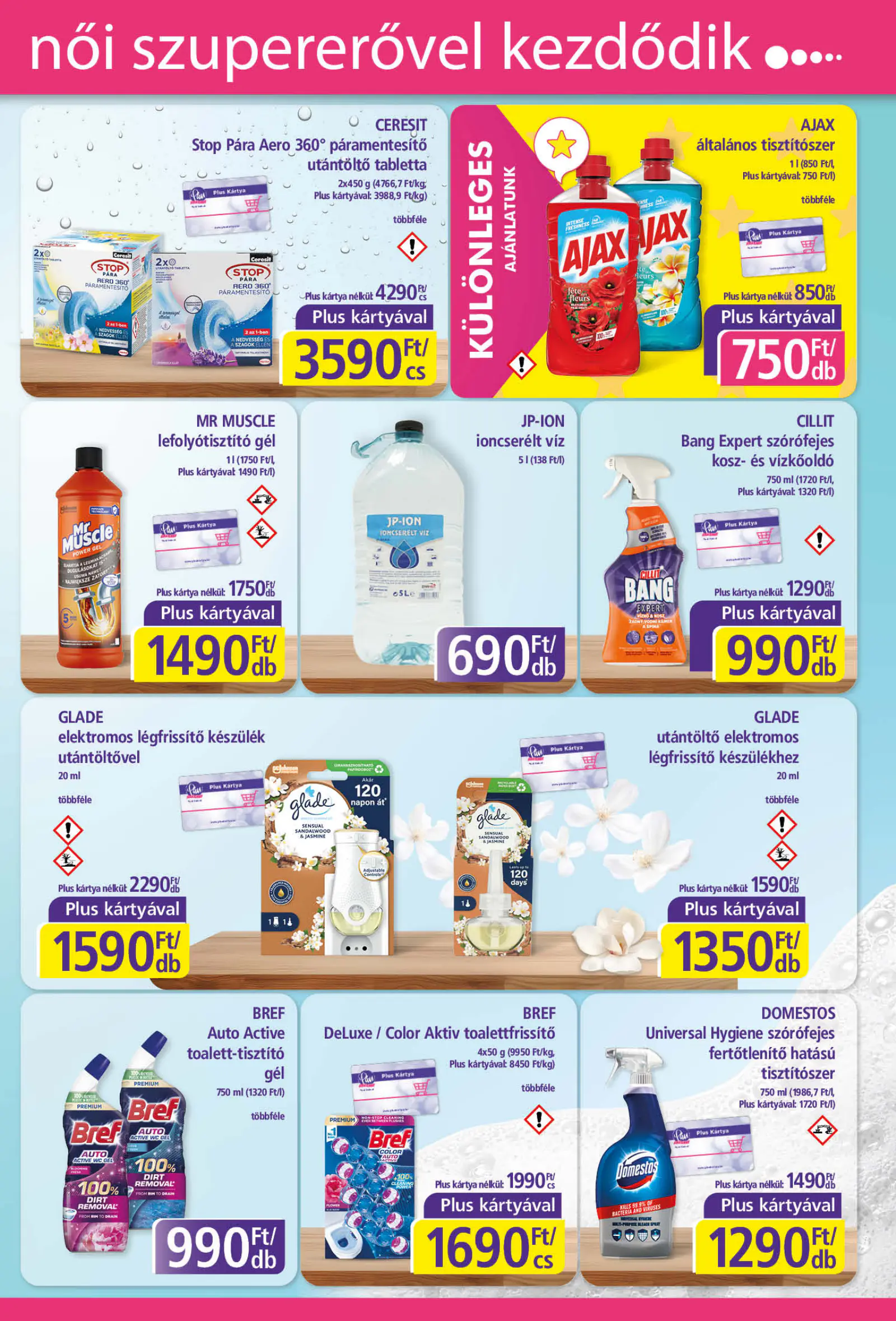 Plus Market akciós újság, 3. oldal (okt. 22–31.)