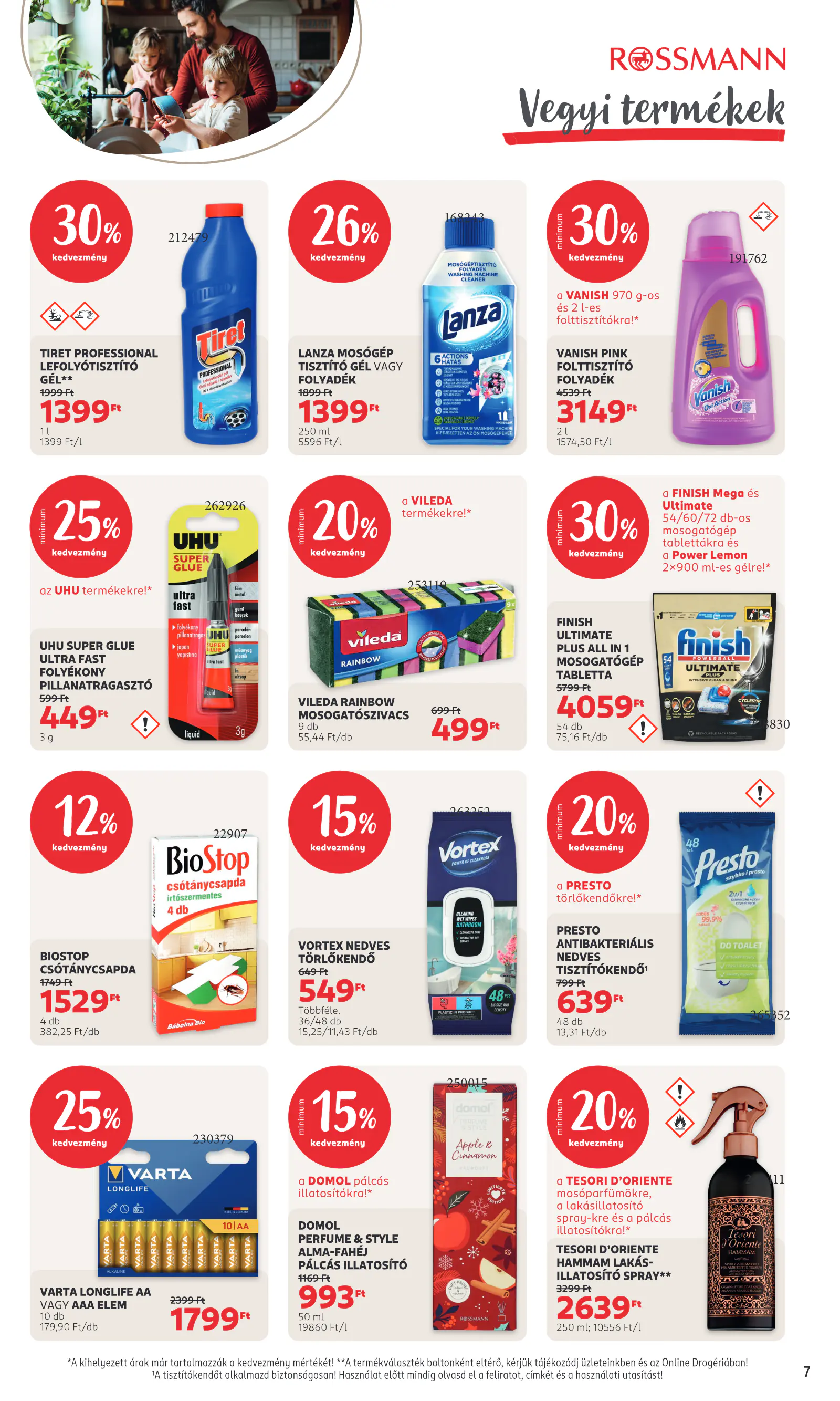 Rossmann magazin, 9. oldal (okt. 12–18.)