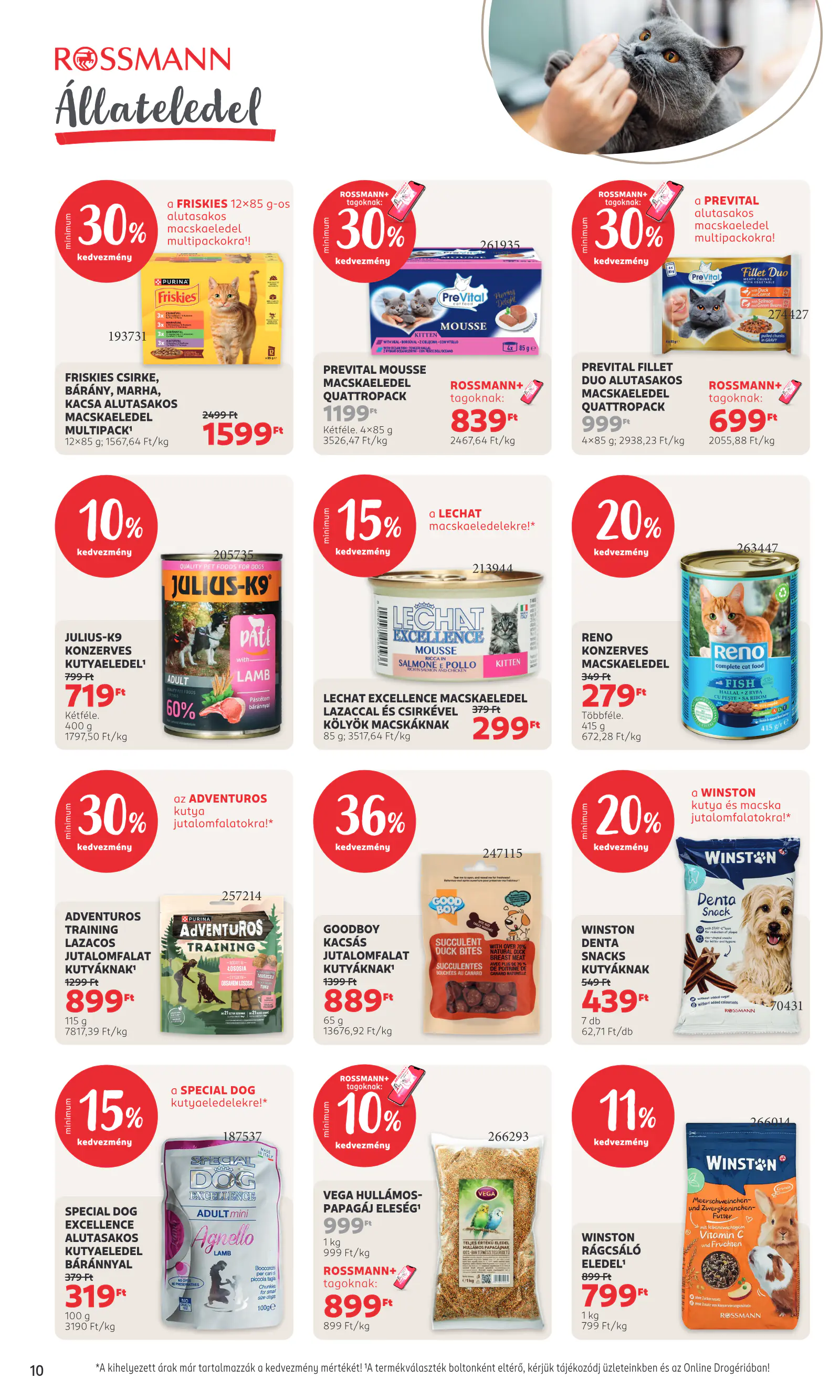 Rossmann magazin, 12. oldal (okt. 12–18.)
